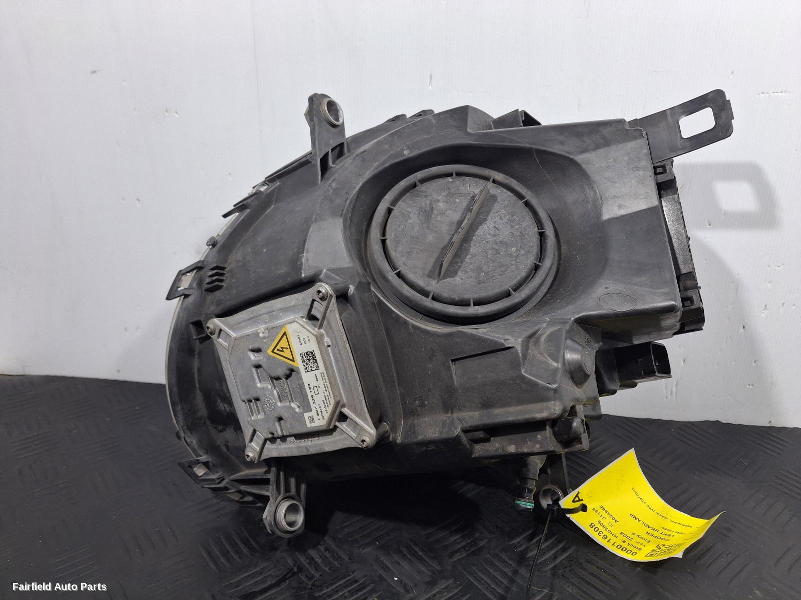 2007-2015 Mini Cooper Left Headlamp