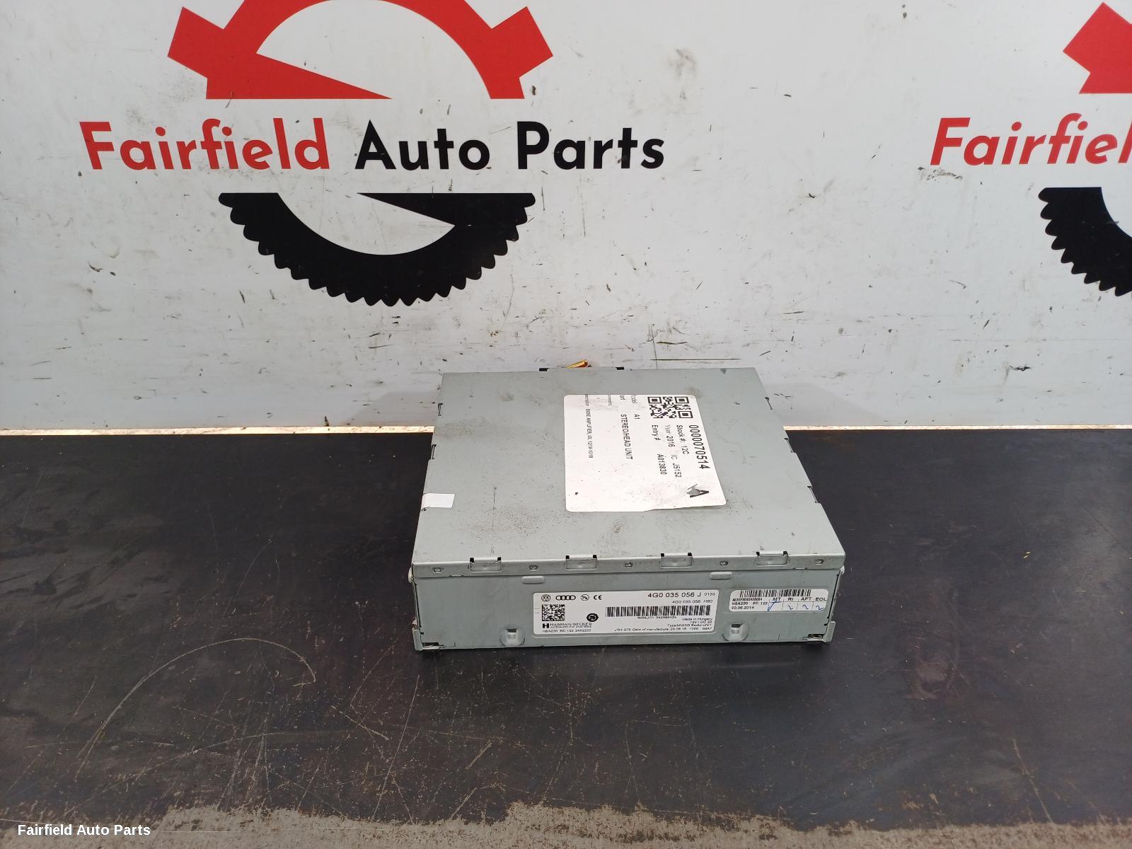 2010-2018 Audi A1 Radio Cd Dvd Sat Tv