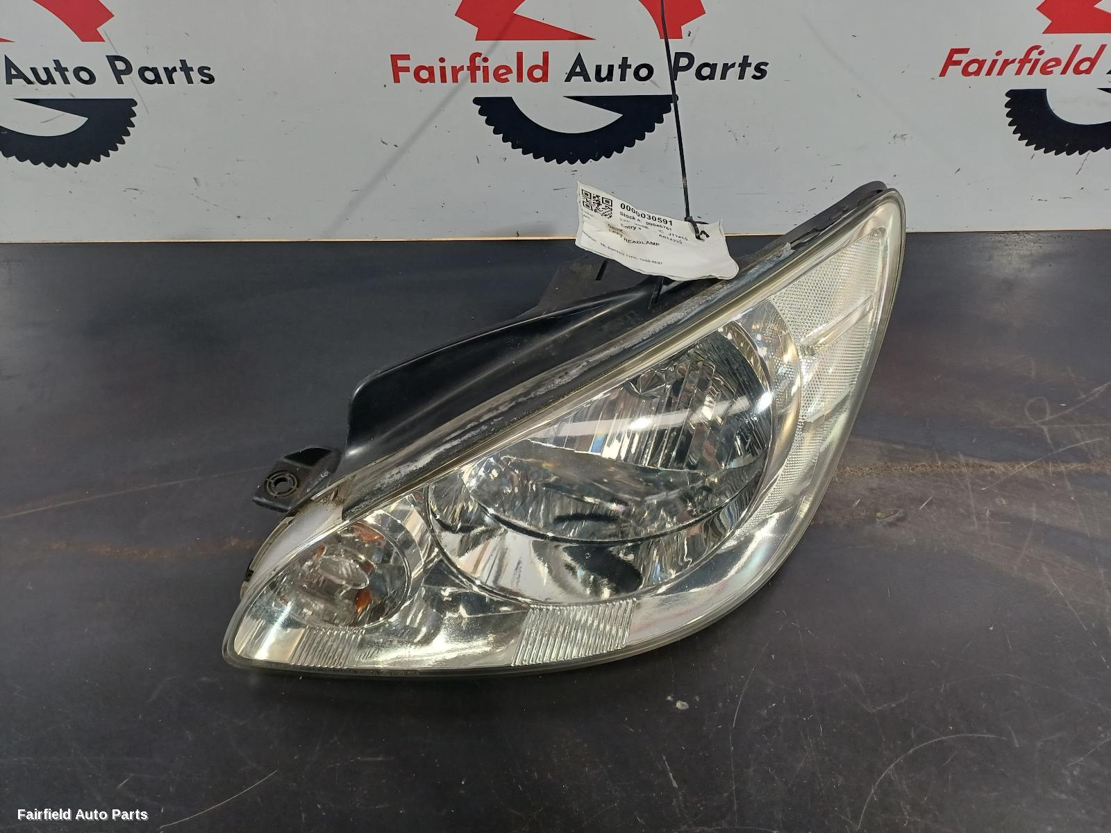 2005-2007 Hyundai Getz Left Headlamp