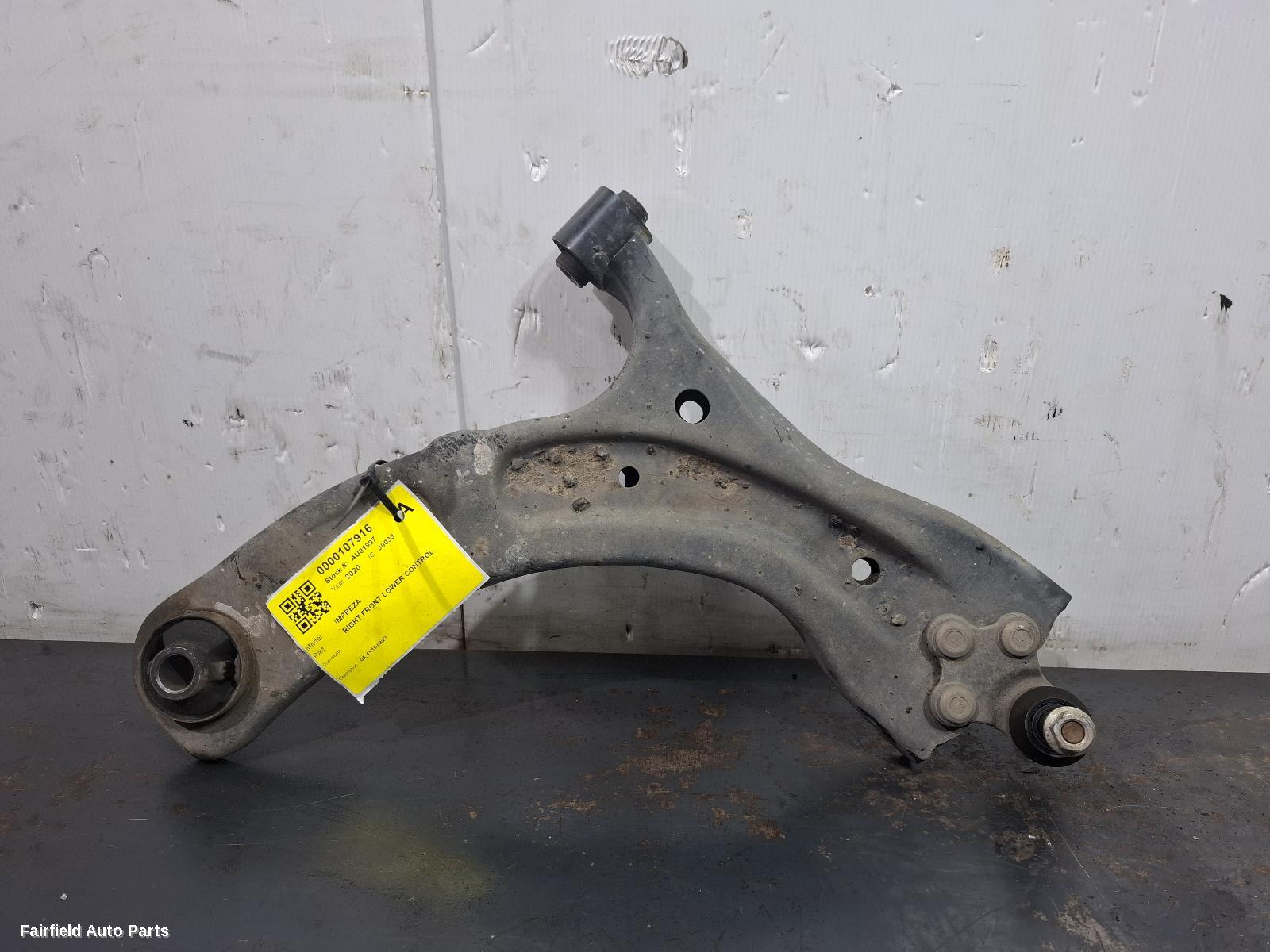 2016-2023 Subaru Impreza Right Front Lower Control Arm