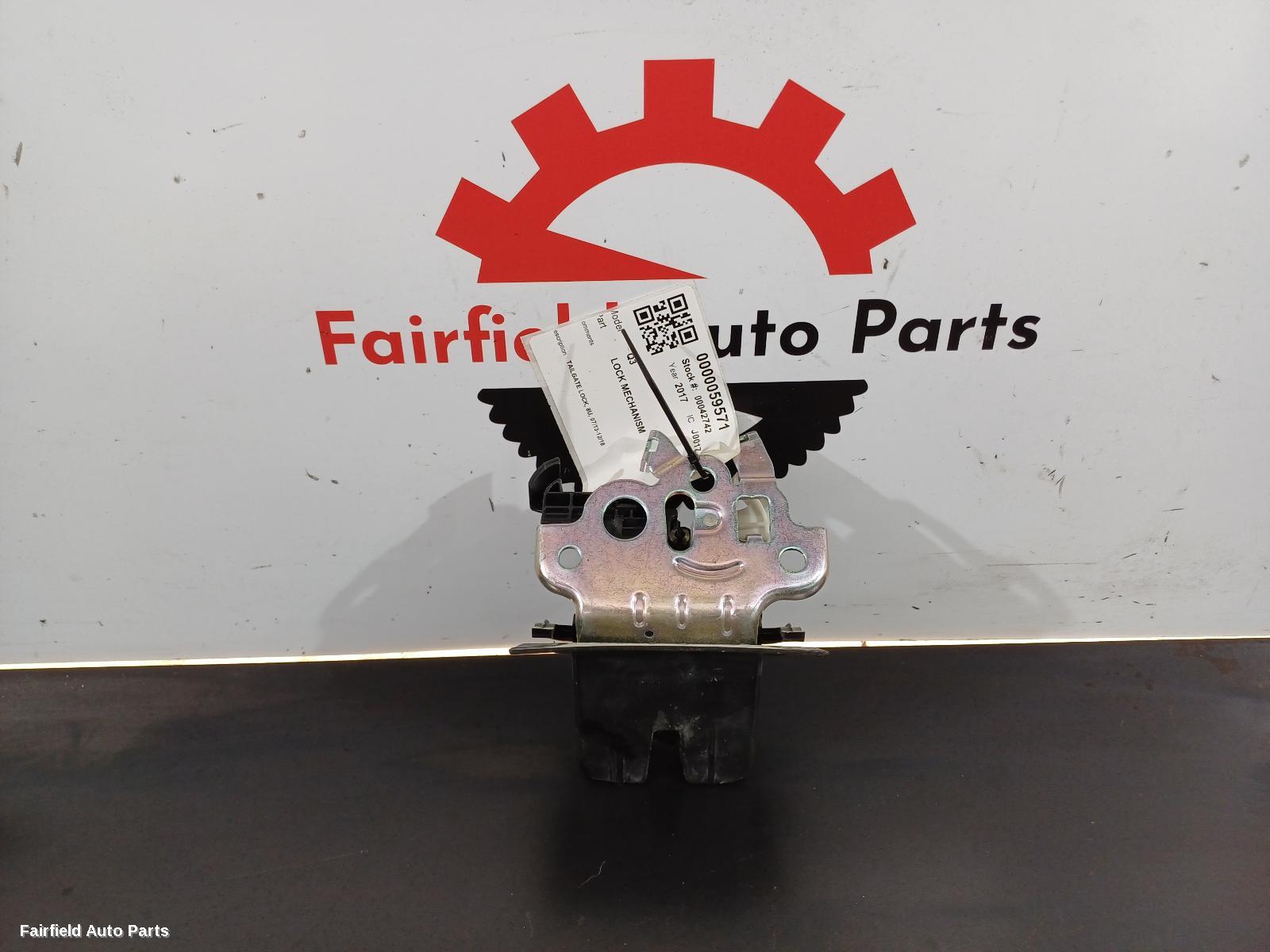2013-2018 Audi Q3 Door Boot Gate Lock