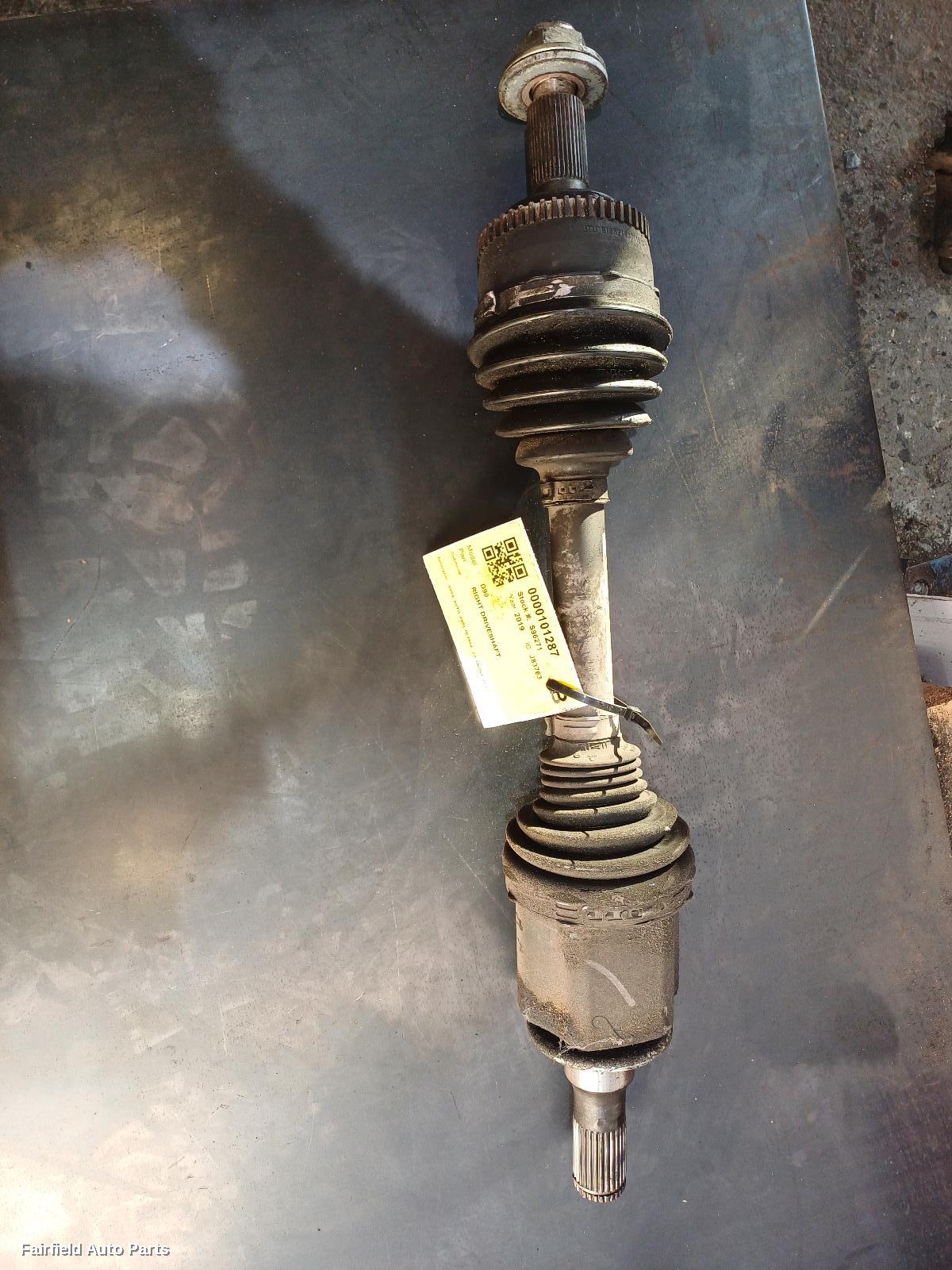 2017-2025 Ldv D90 Right Driveshaft