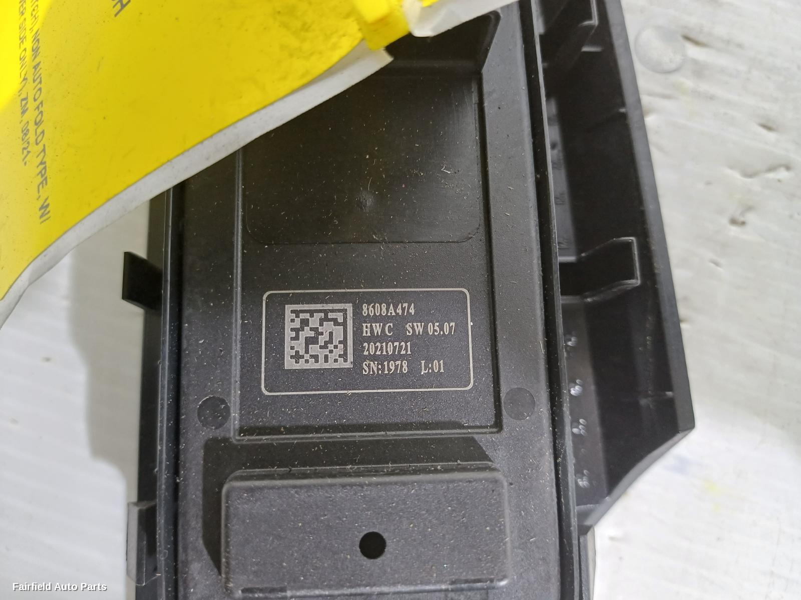 2021-2026 Mitsubishi Outlander Pwr Dr Wind Switch