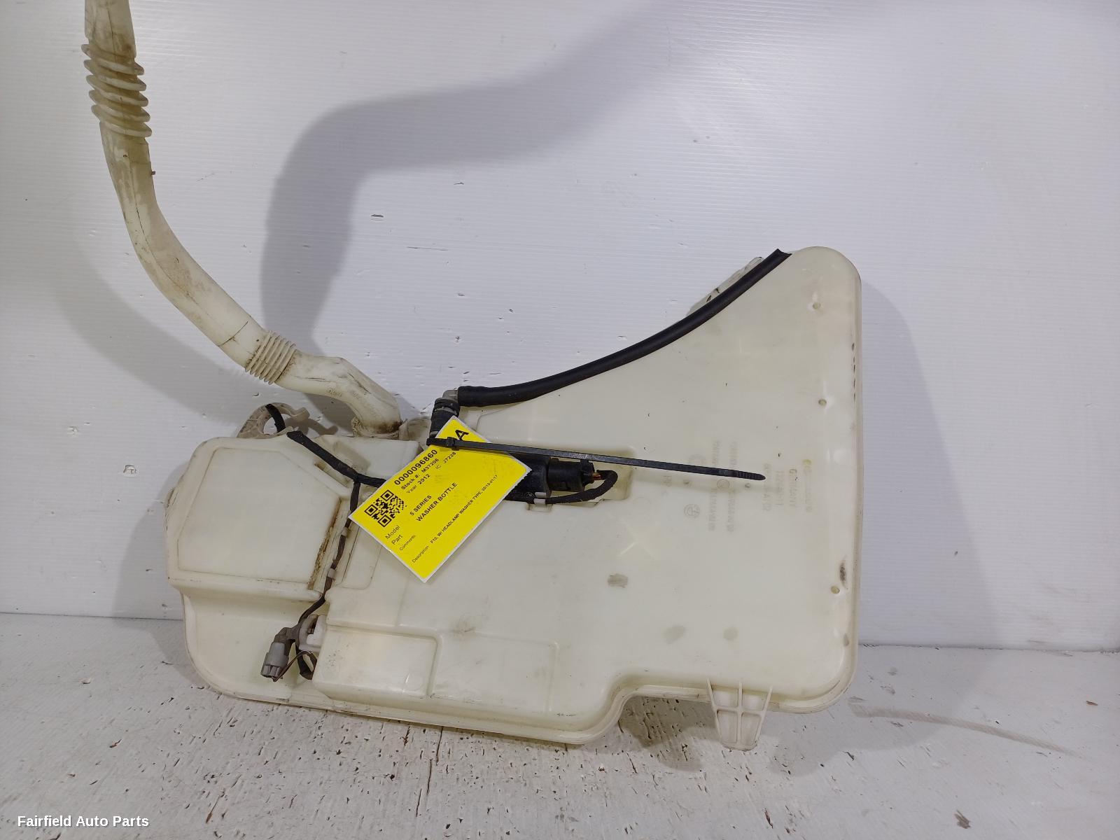 2010-2017 Bmw 5 Series Washer Bottle