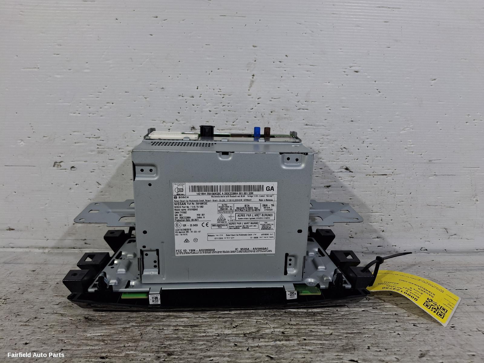 2018-2025 Nissan Navara Radio Cd Dvd Sat Tv