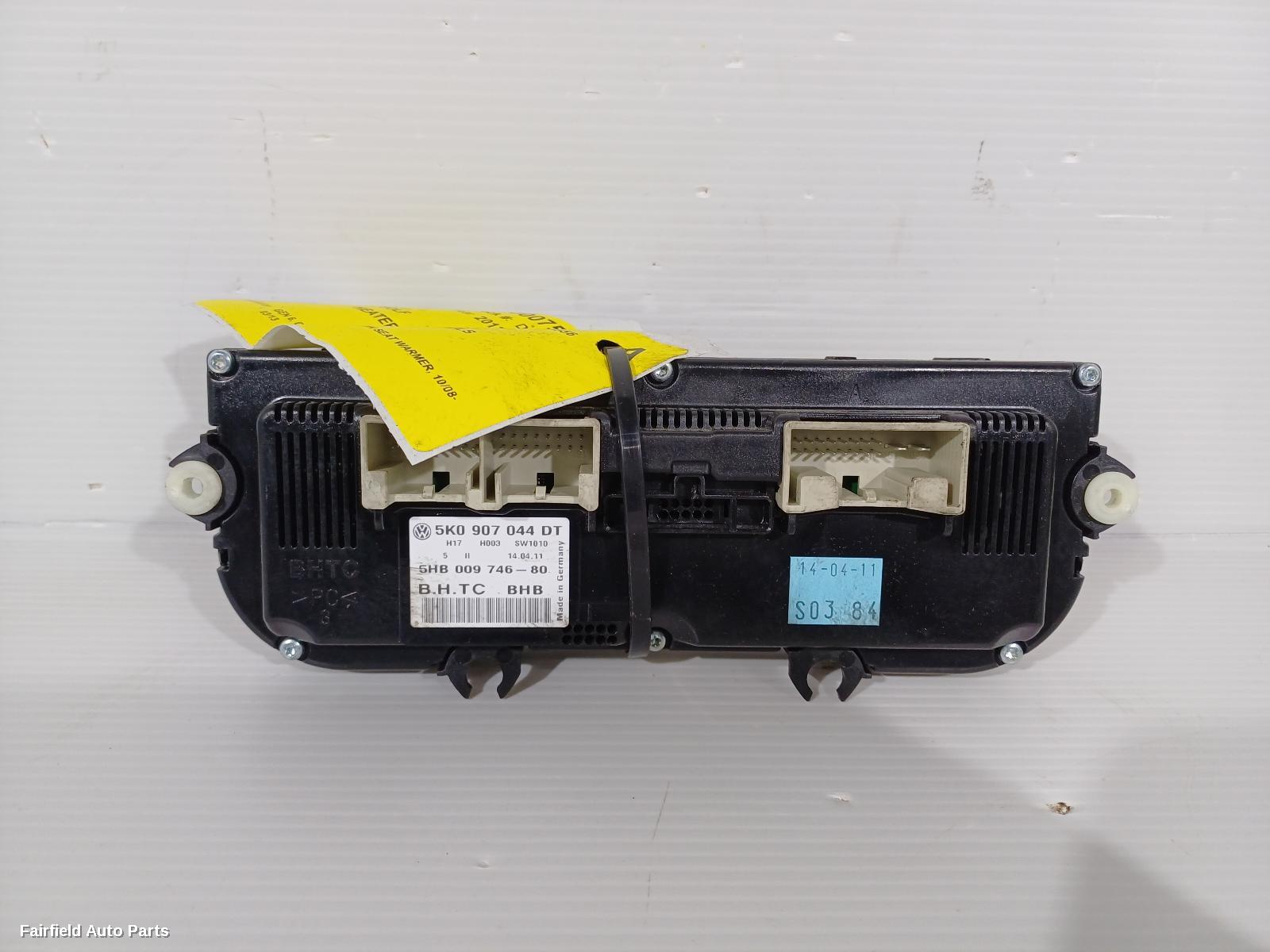 2008-2013 Volkswagen Golf Heater Ac Controls