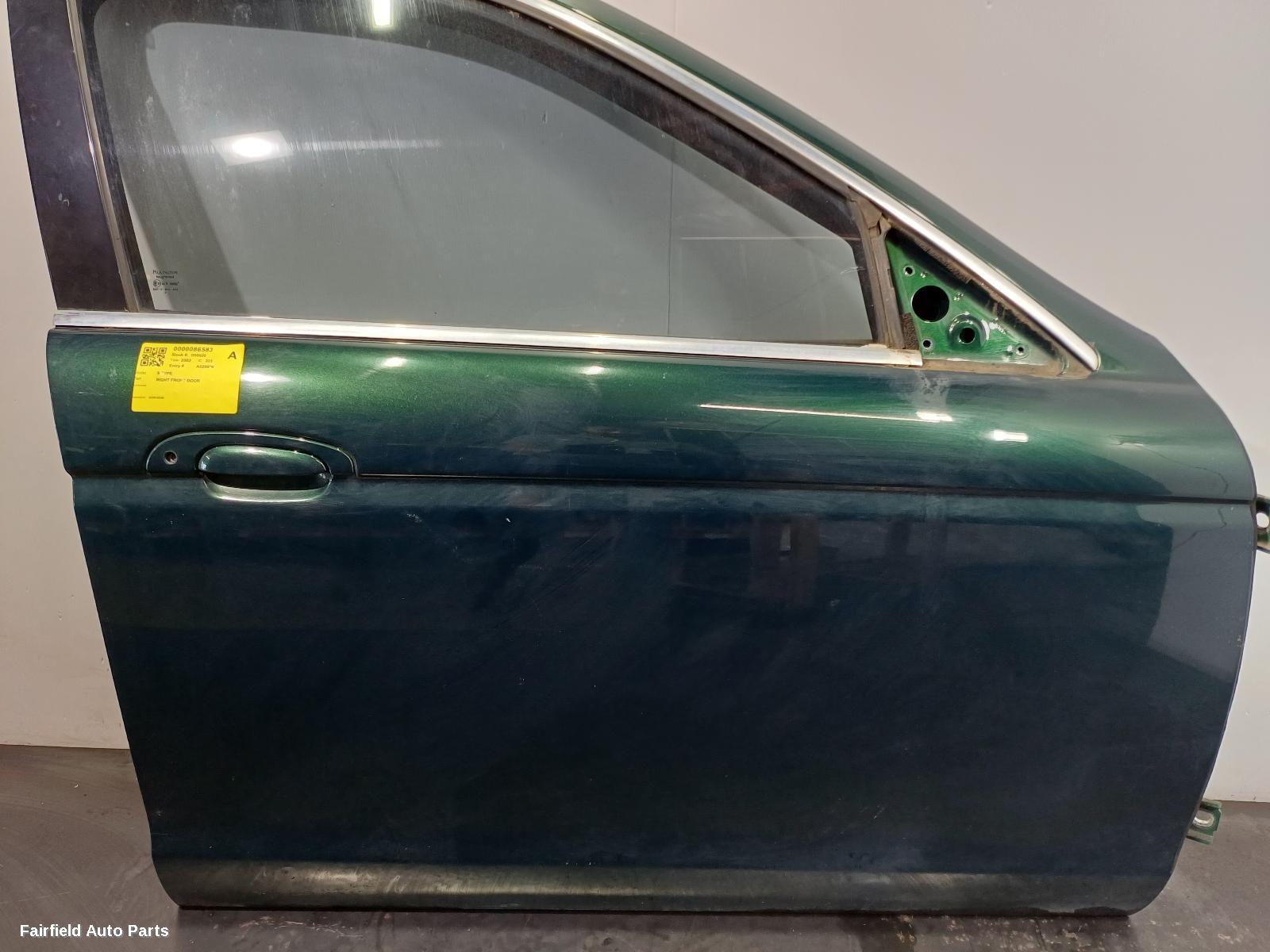 1999-2008 Jaguar S Type Right Front Door