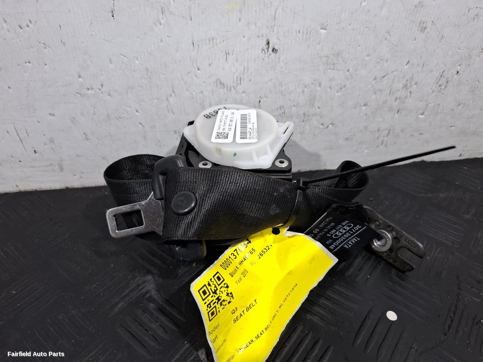 2012-2018 Audi Q3 Seatbelt Stalk