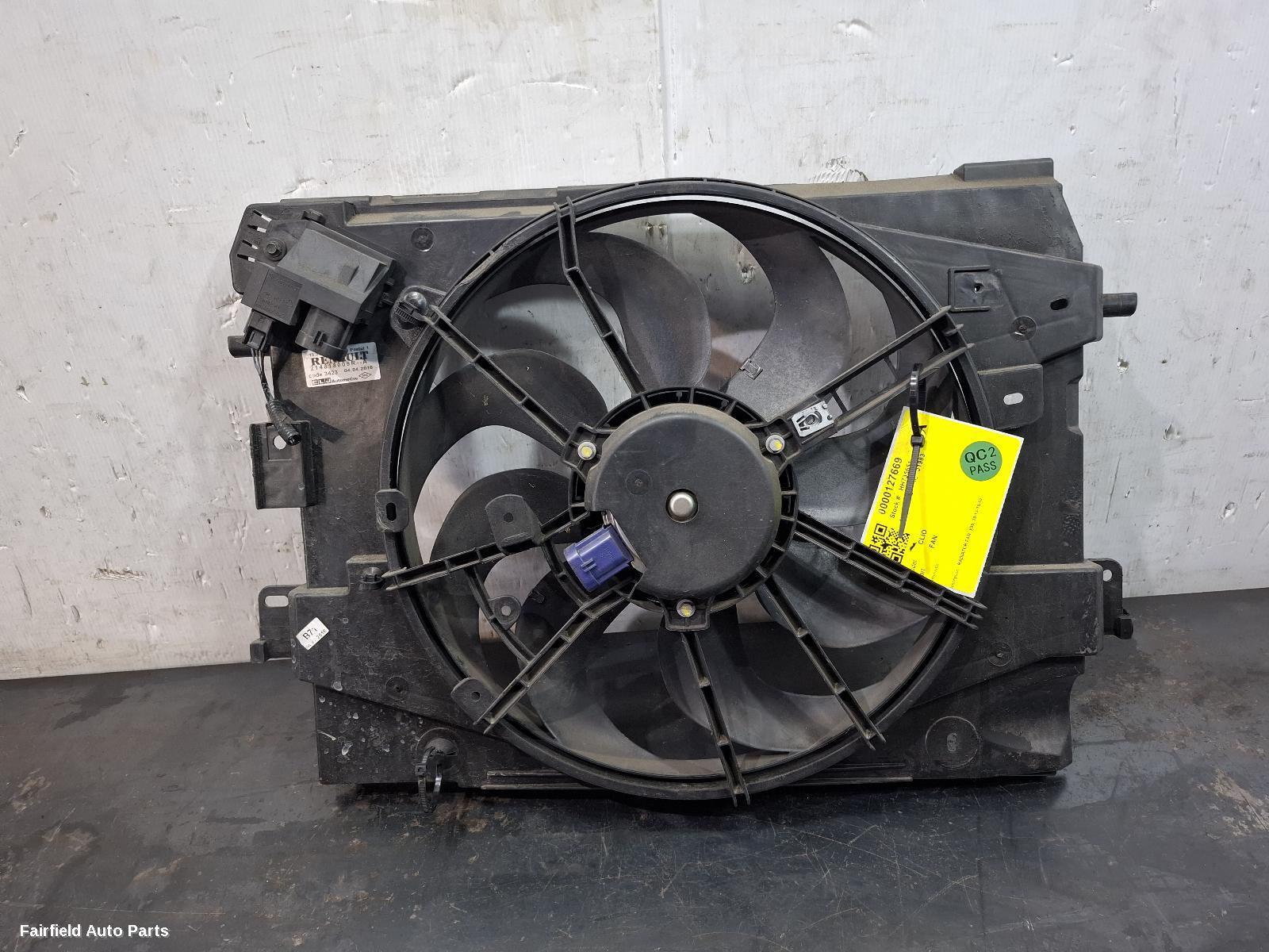 2013-2019 Renault Clio Fan