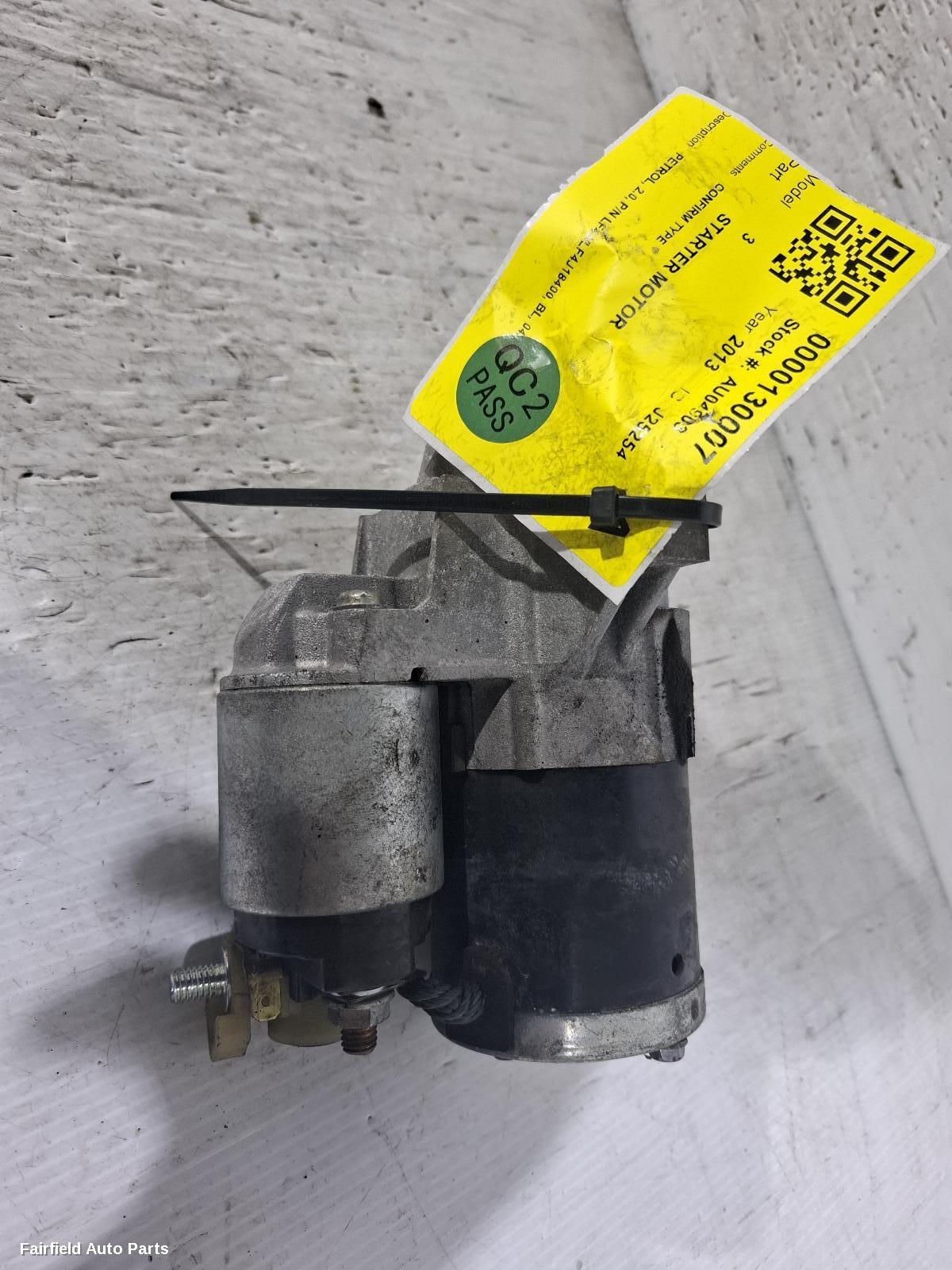 2009-2013 Mazda 3 Starter
