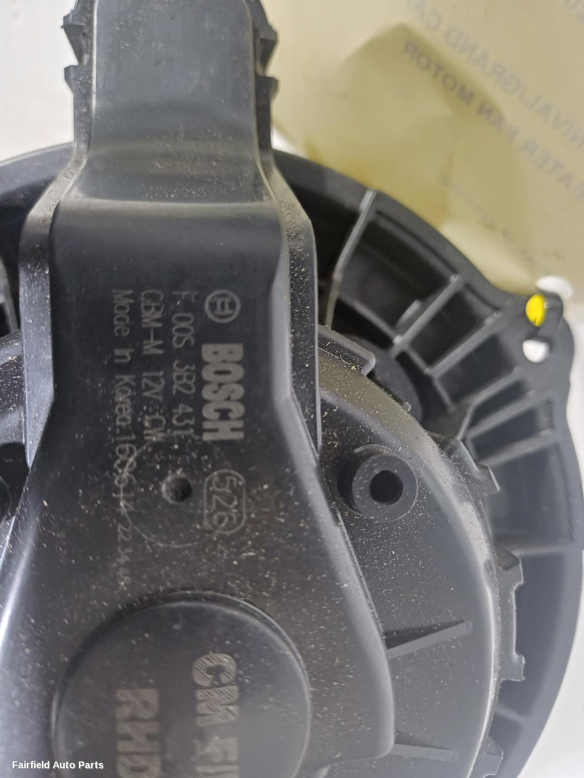 2014-2020 Kia Carnival/grand Carnival Heater Fan Motor