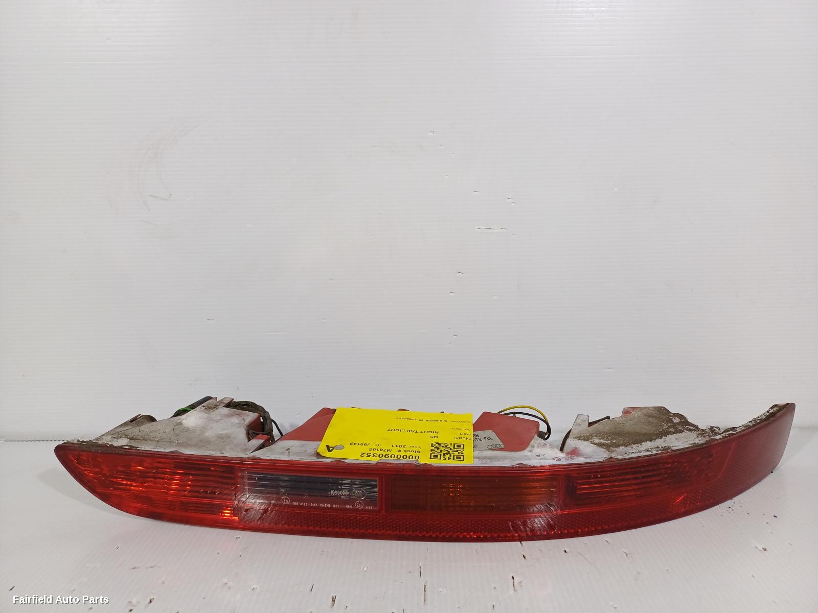 2008-2017 Audi Q5 Right Taillight