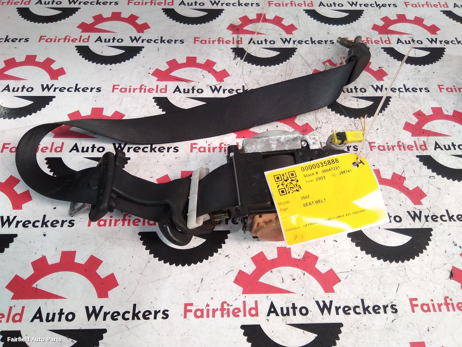 2002-2009 Nissan 350z Seatbelt Stalk