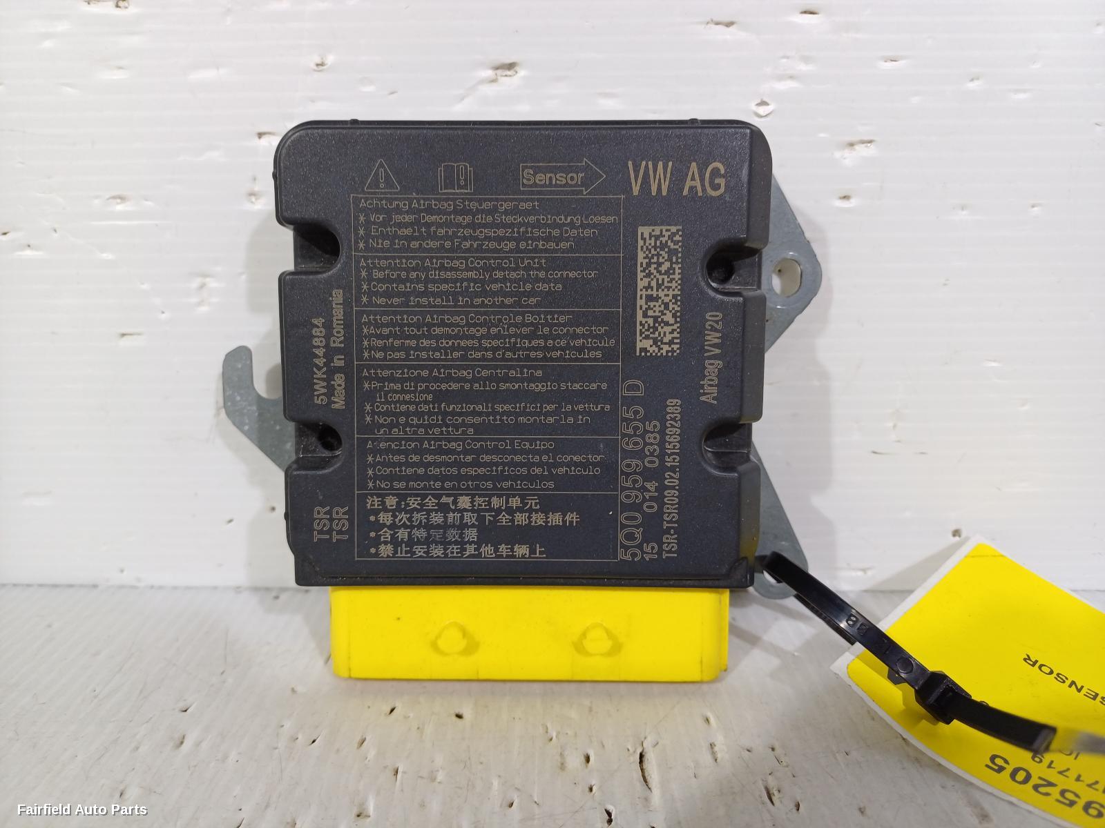 2012-2020 Volkswagen Golf Airbag Module Sensor