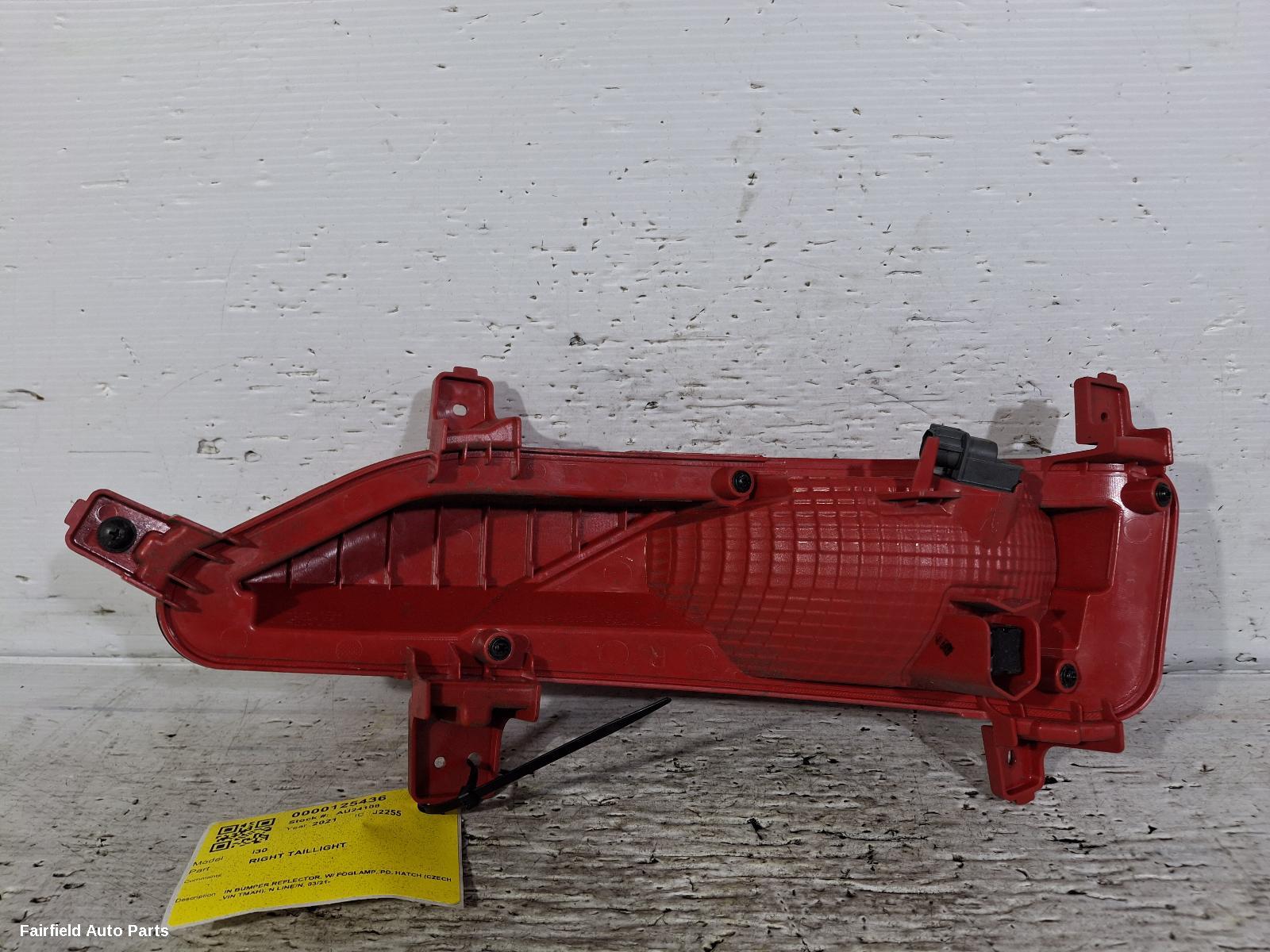 2021-2026 Hyundai I30 Right Taillight