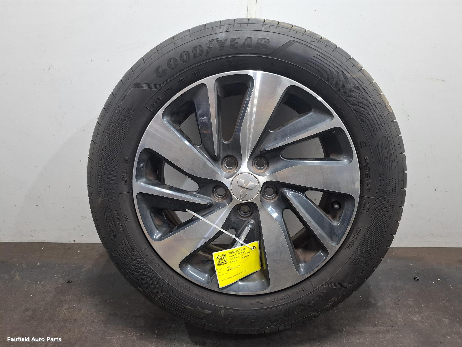 2014-2015 Mitsubishi Asx Wheel Mag