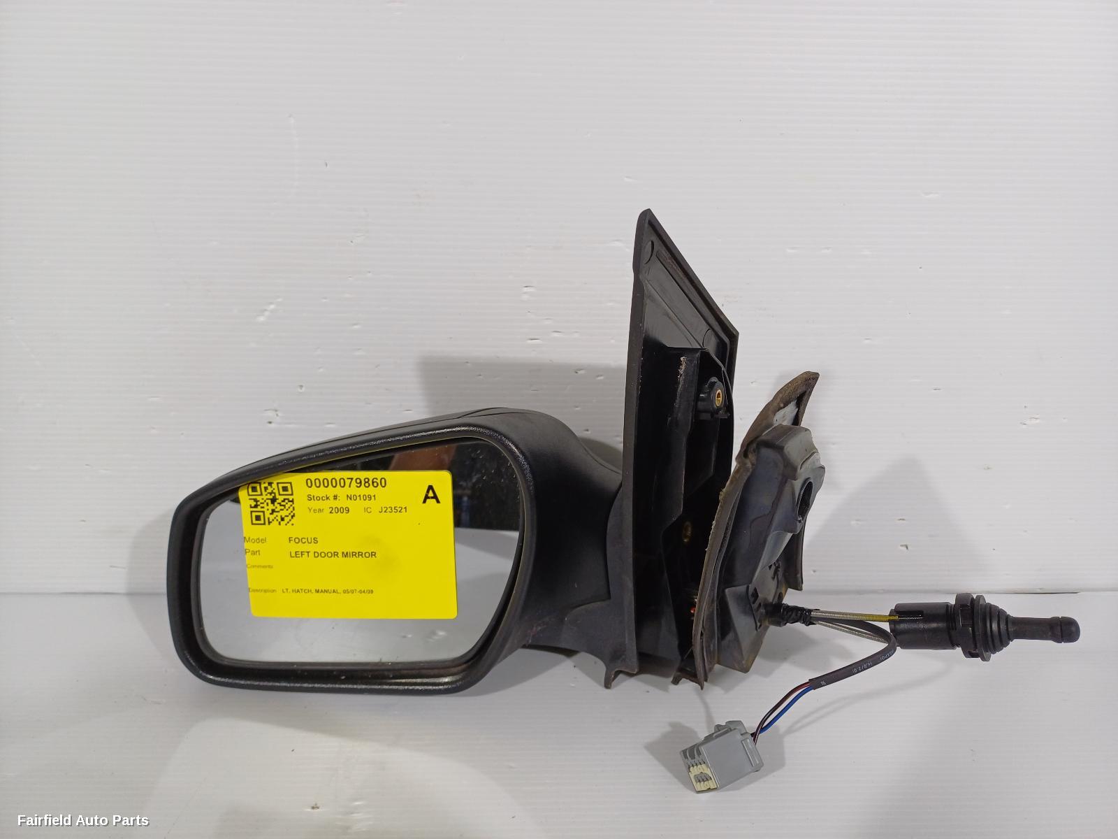 2007-2009 Ford Focus Left Door Mirror