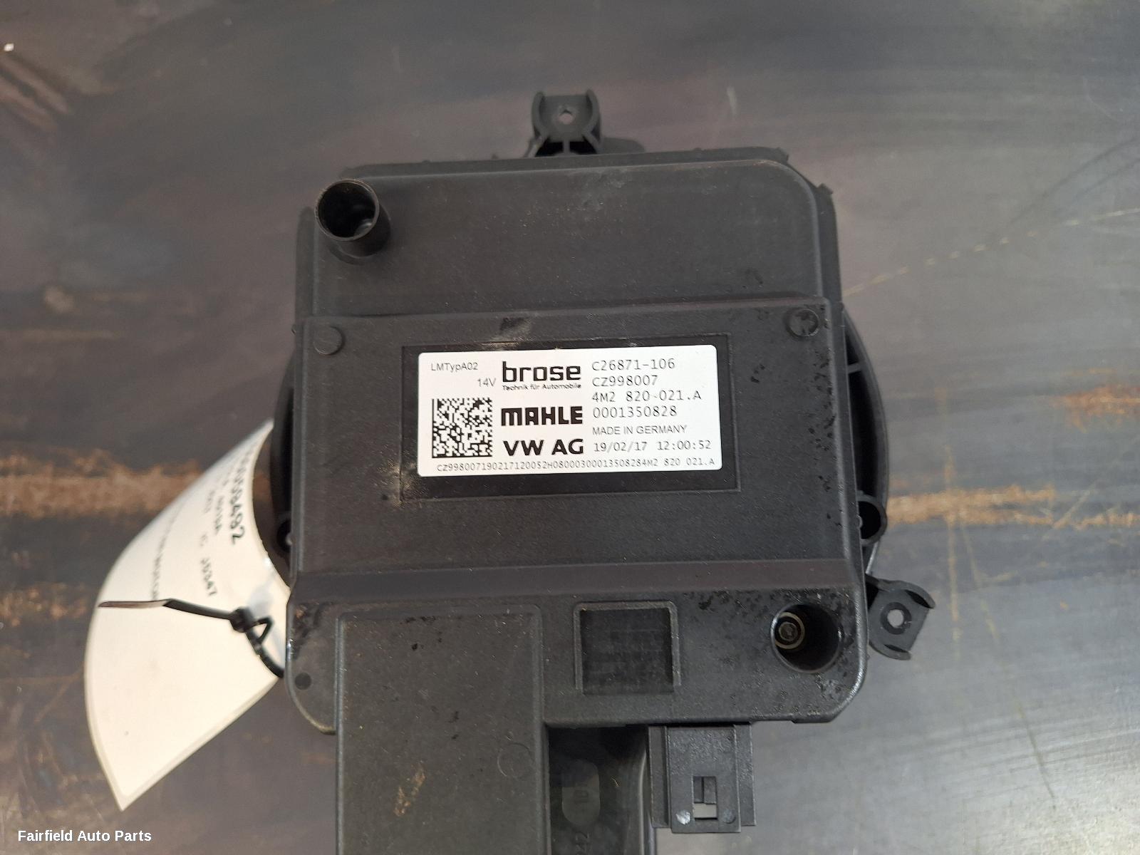 2017-2025 Audi Q5 Heater Fan Motor