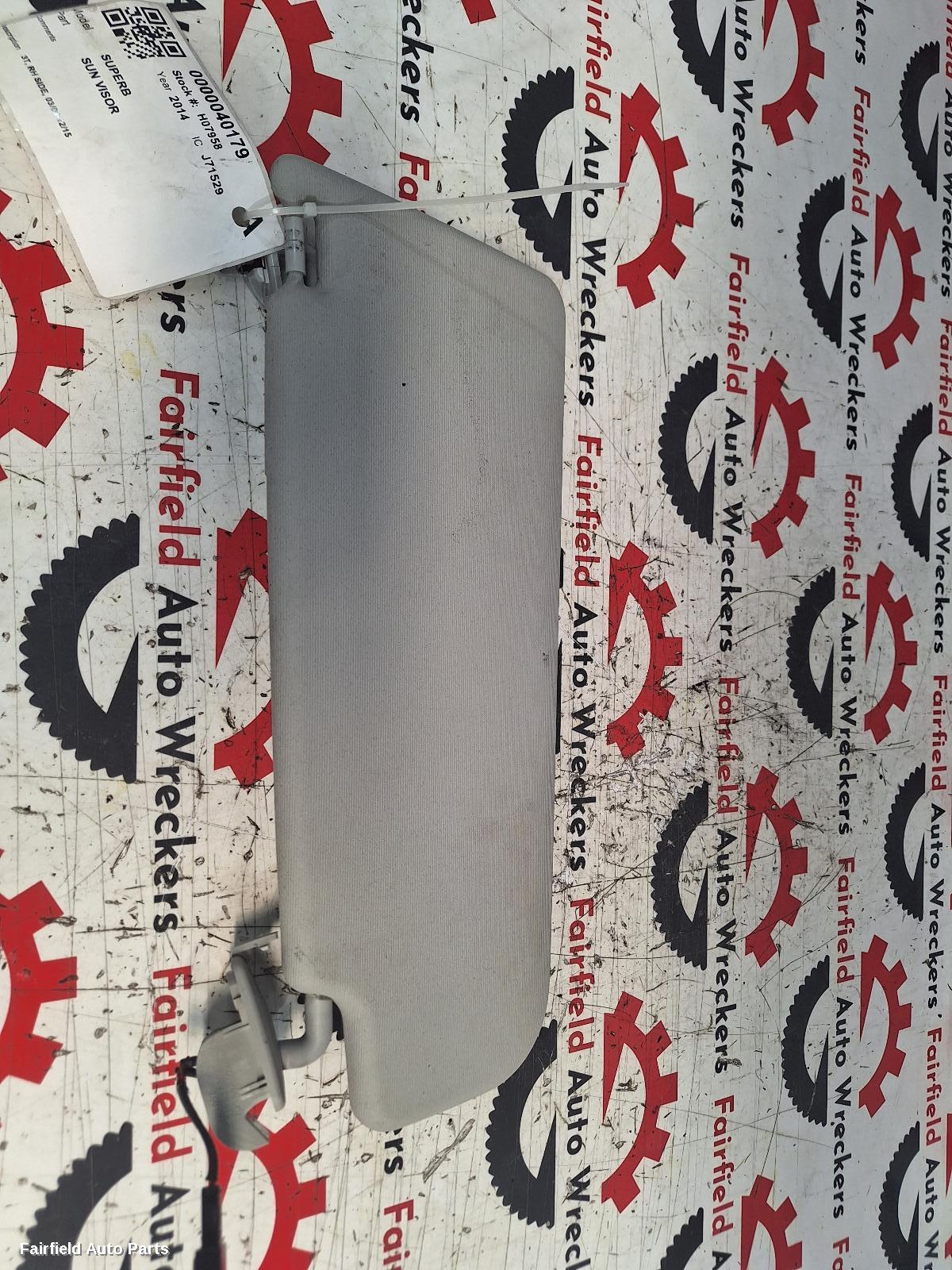 2009-2015 Skoda Superb Sunvisor