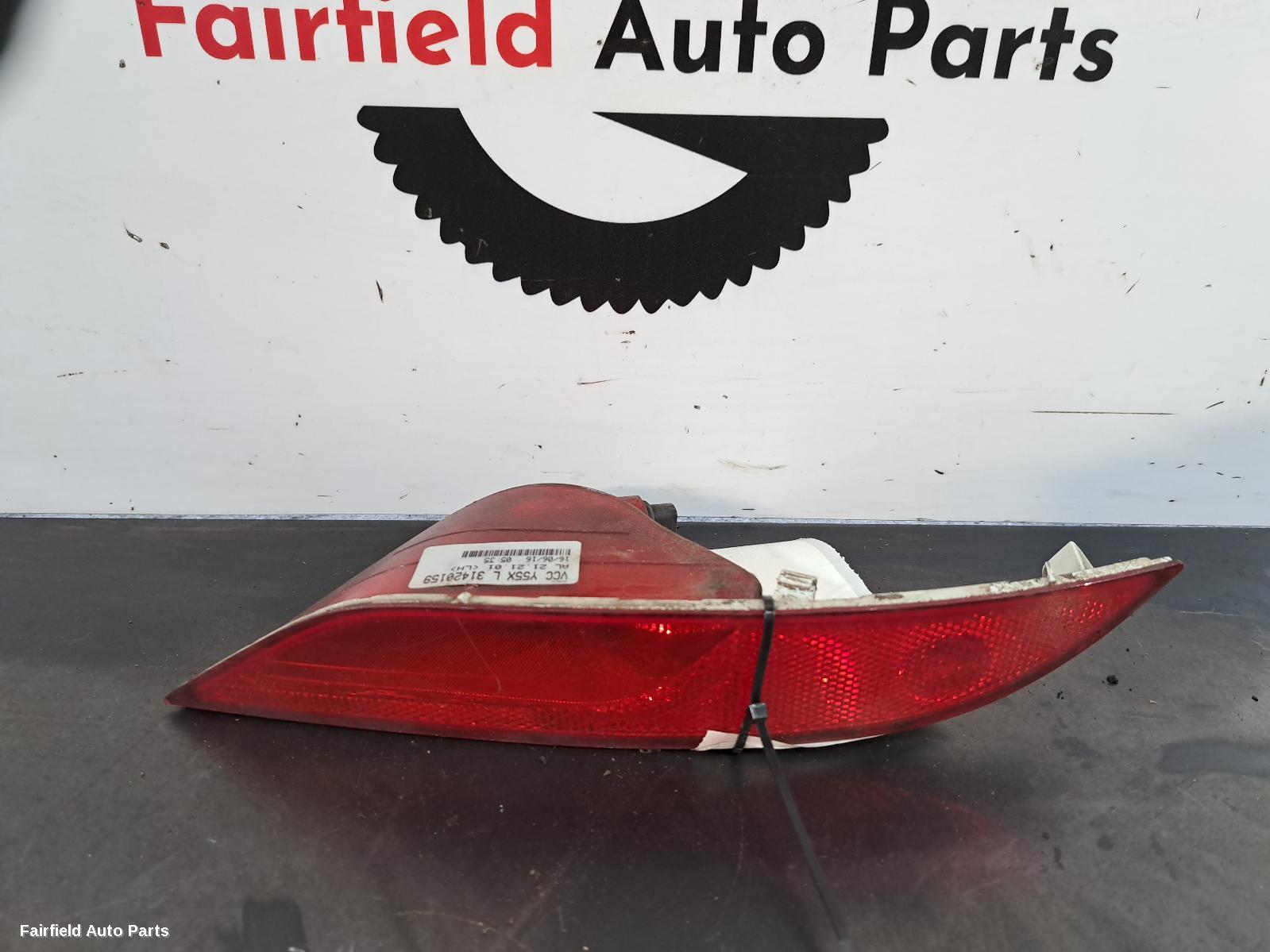 2013-2019 Volvo S40 Left Taillight