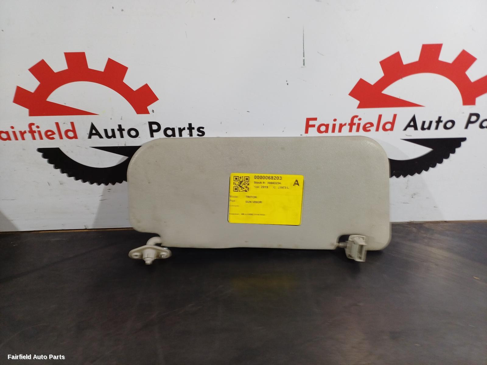 2018-2023 Mitsubishi Triton Sunvisor