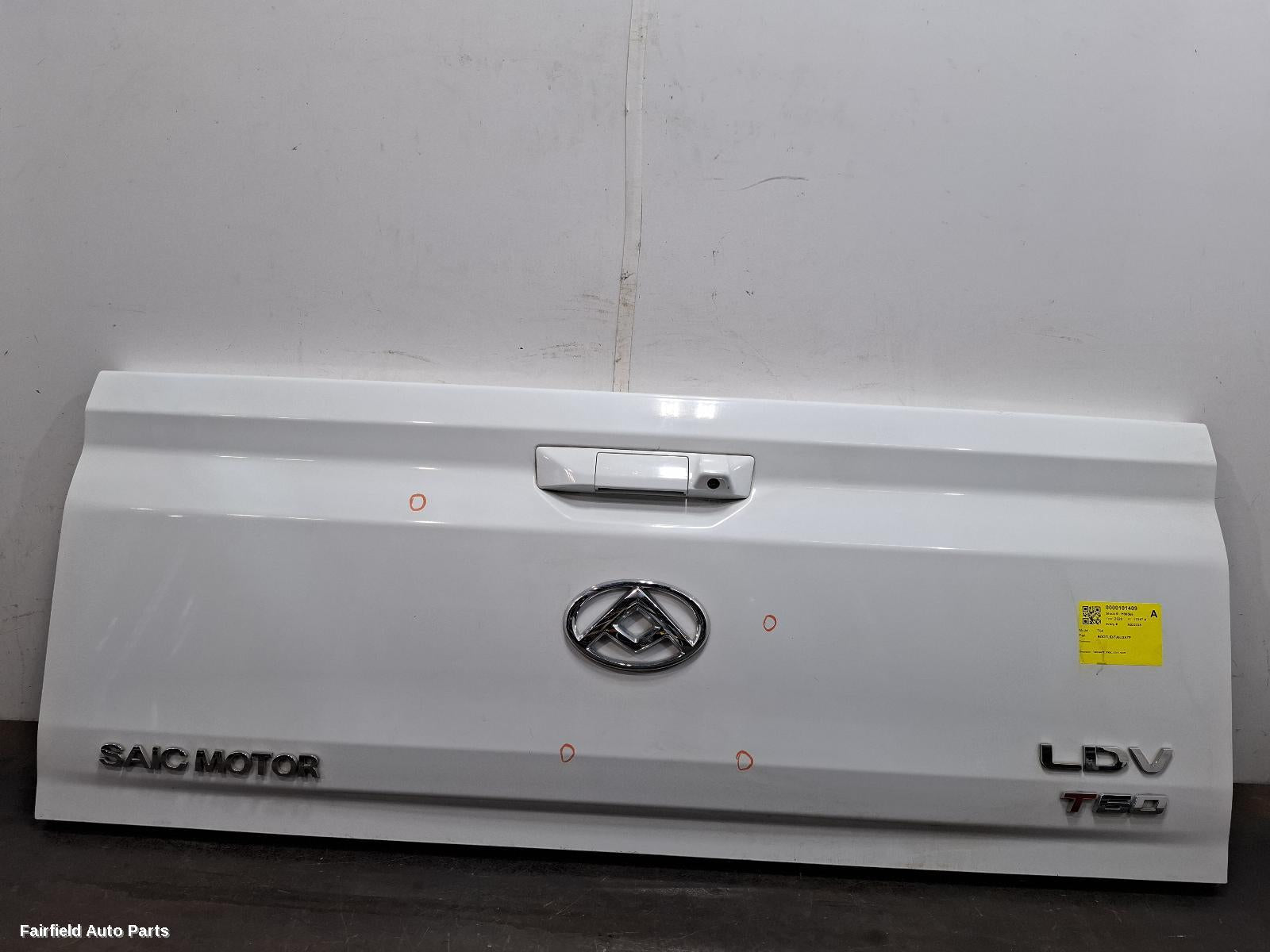2017-2021 Ldv T60 Bootlid Tailgate
