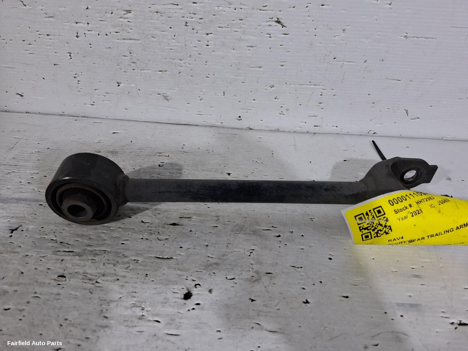 2018-2025 Toyota Rav4 Right Rear Trailing Arm
