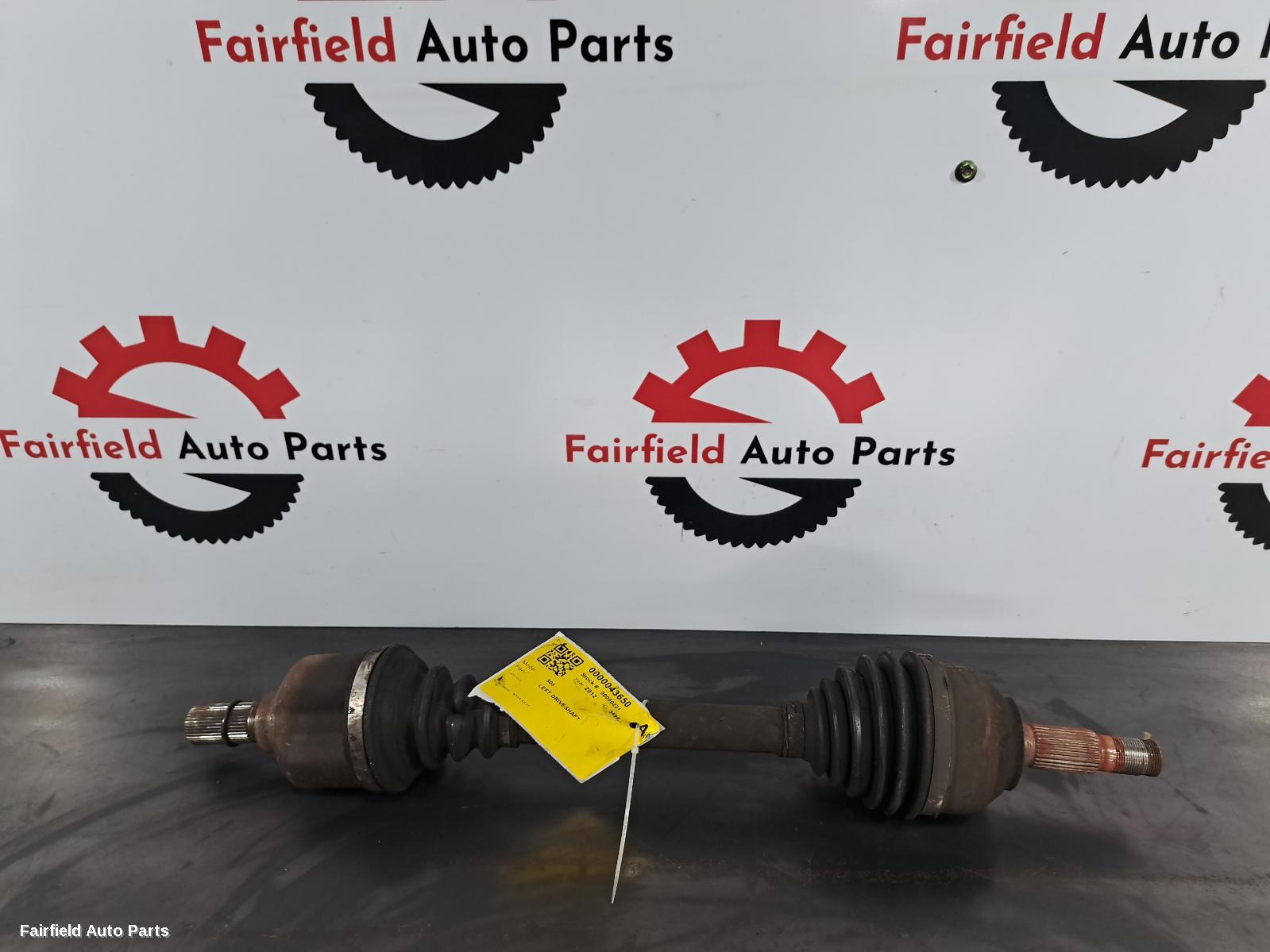 2011-2017 Peugeot 508 Left Driveshaft