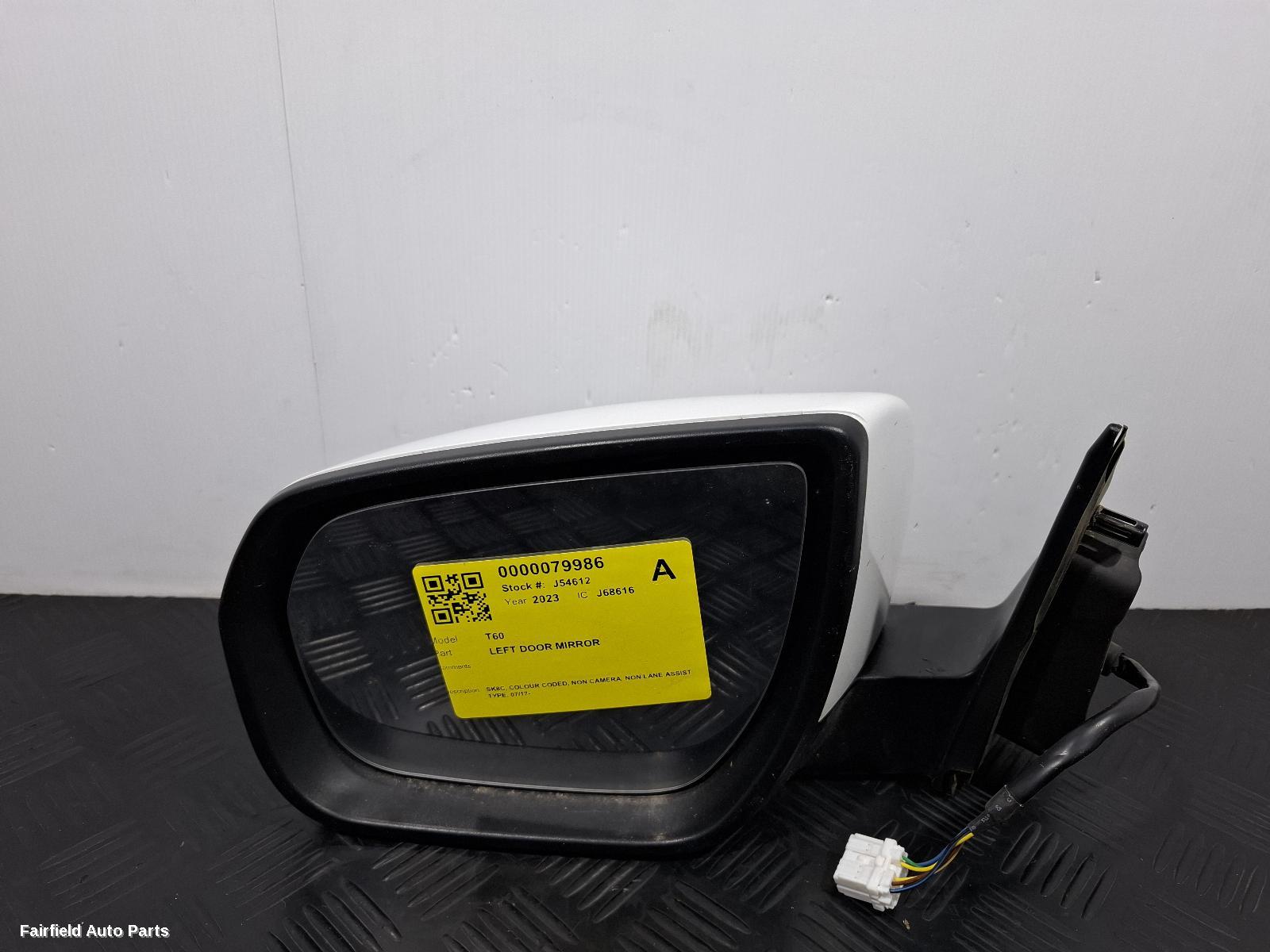 2021-2025 Ldv T60 Left Door Mirror