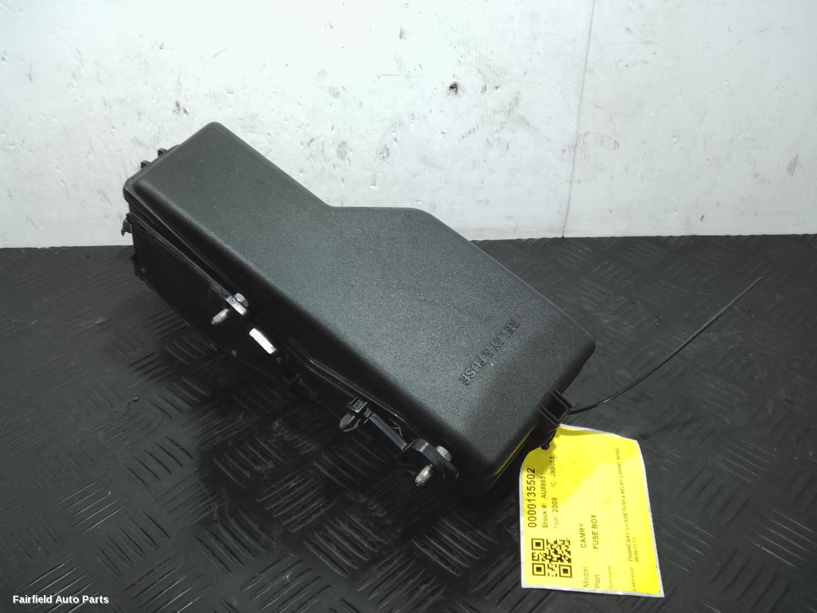 2006-2011 Toyota Camry Fuse Box