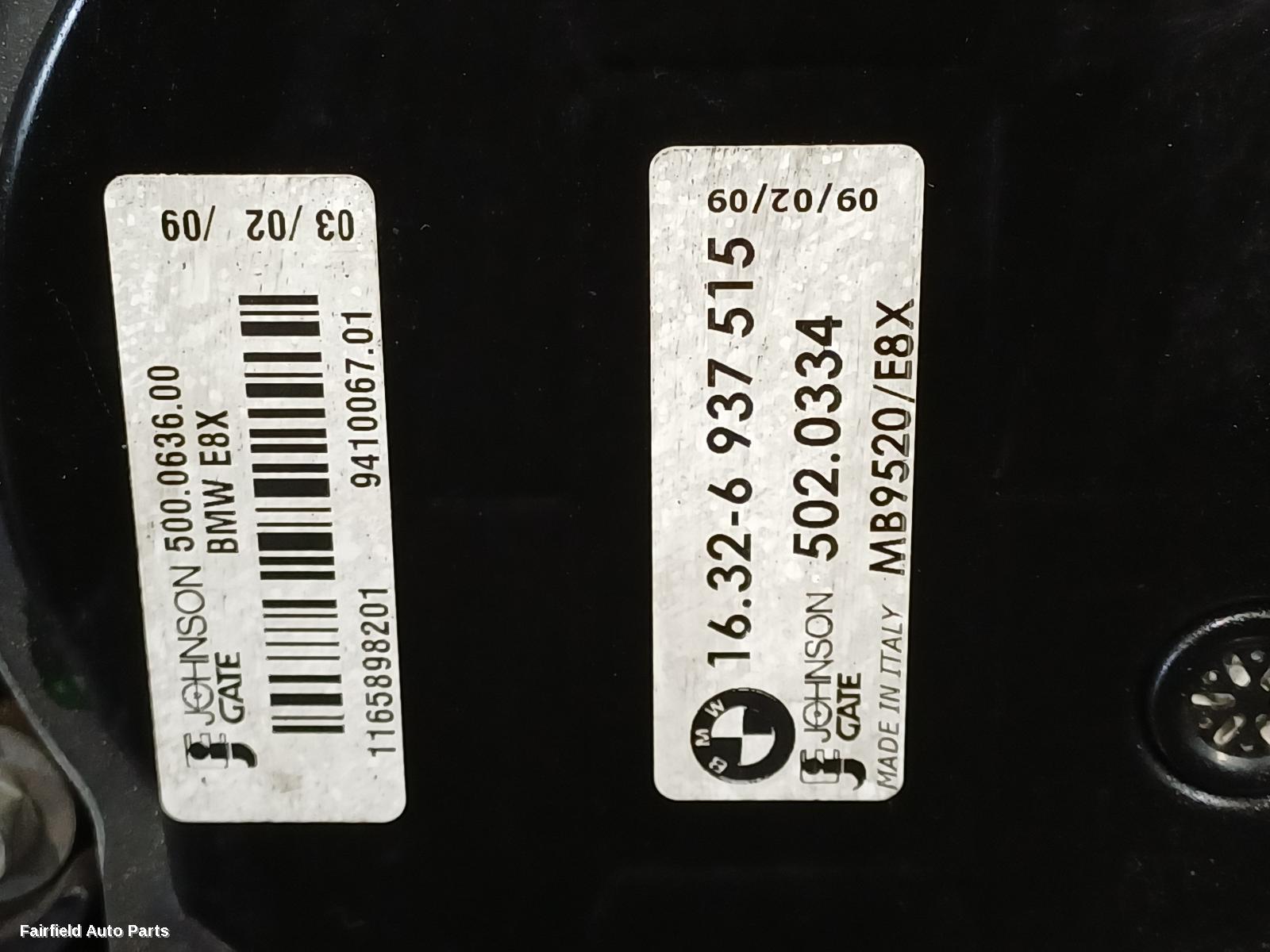 2005-2012 Bmw 3 Series Fan
