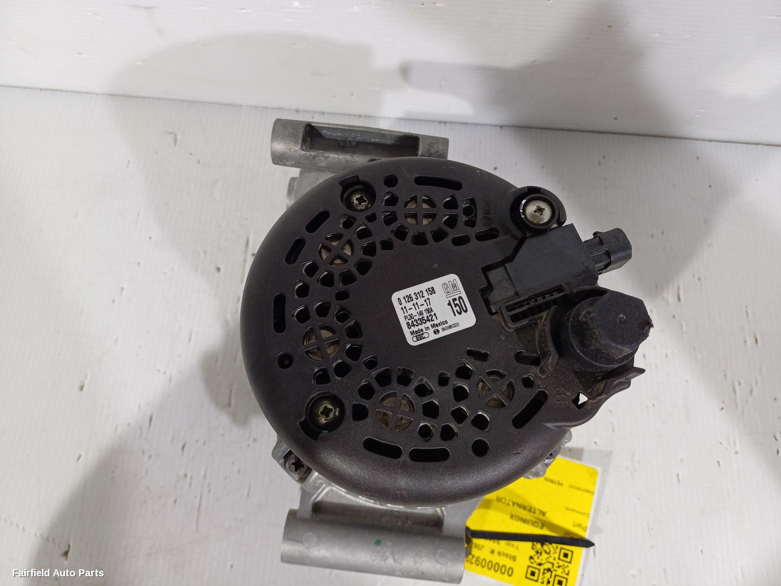 2017-2020 Holden Equinox Alternator