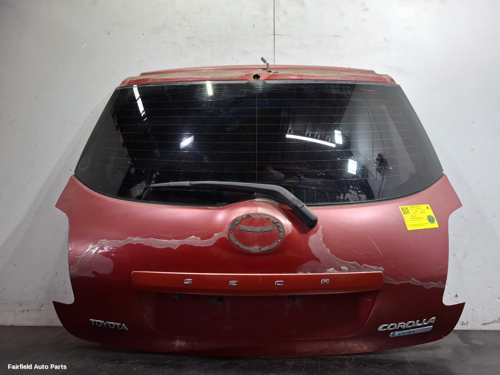 2007-2009 Toyota Corolla Bootlid Tailgate