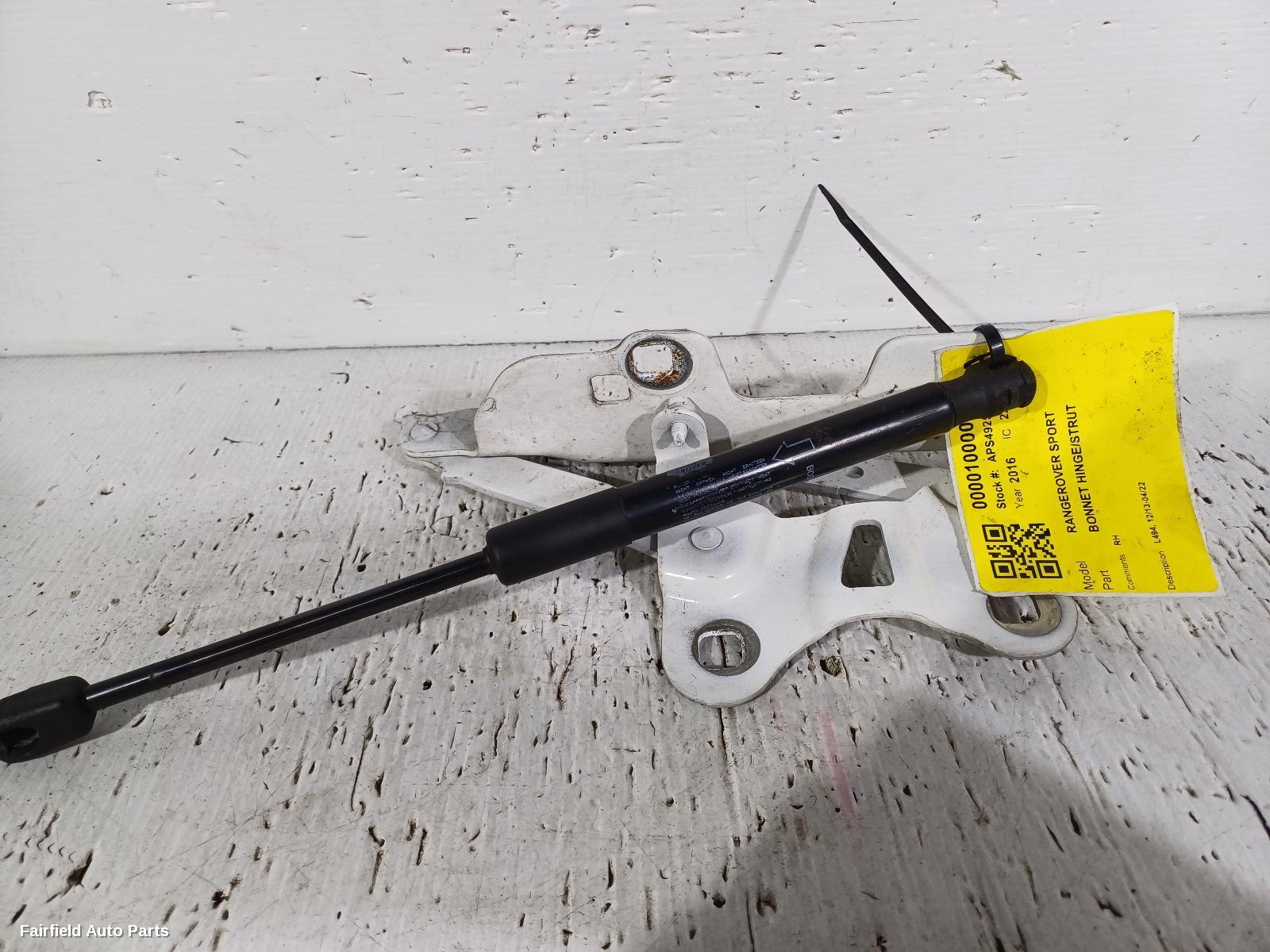 2013-2022 Land Rover Rangerover Sport Bonnet Hinge Strut