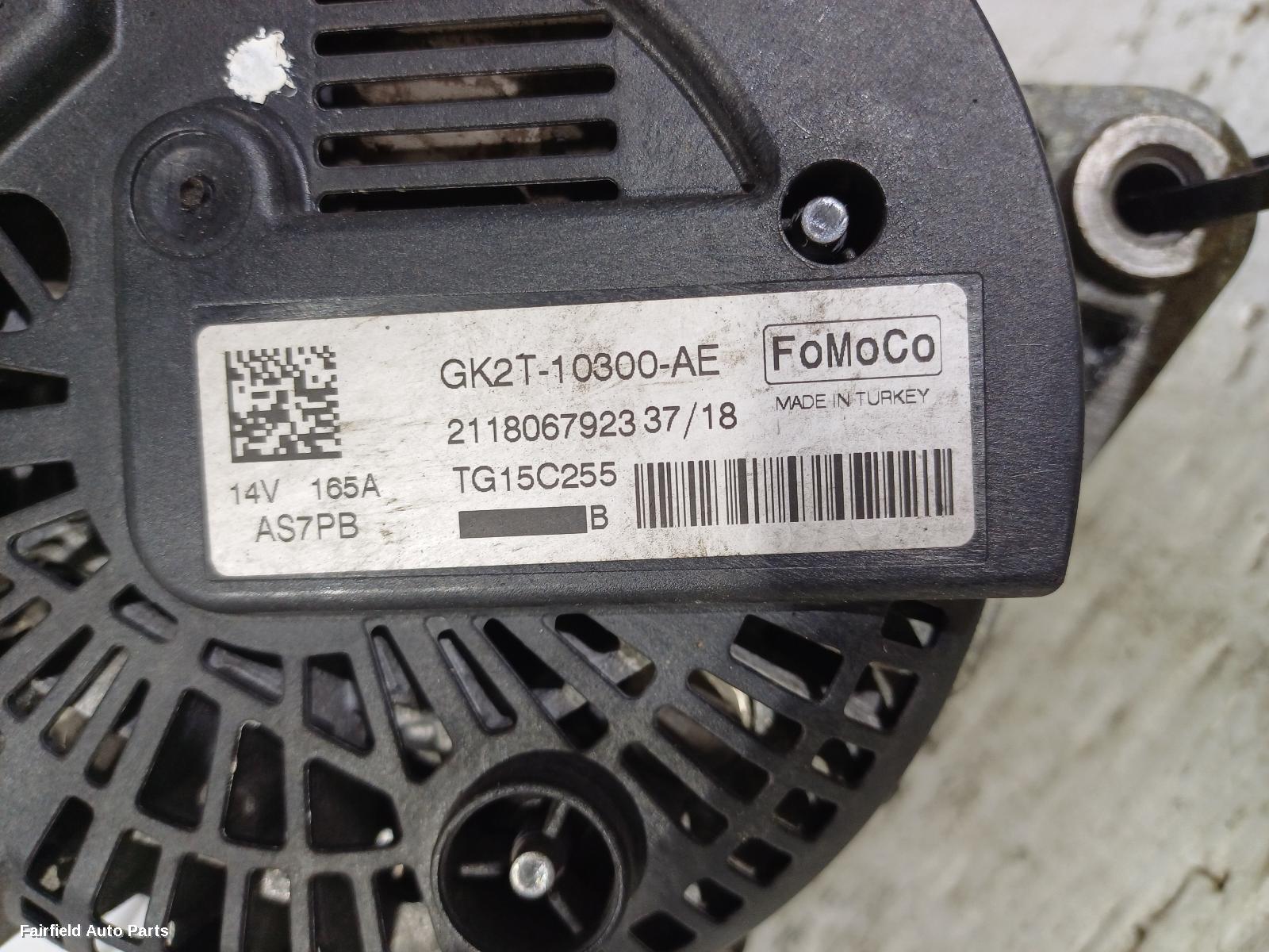 2016-2019 Ford Transit Alternator