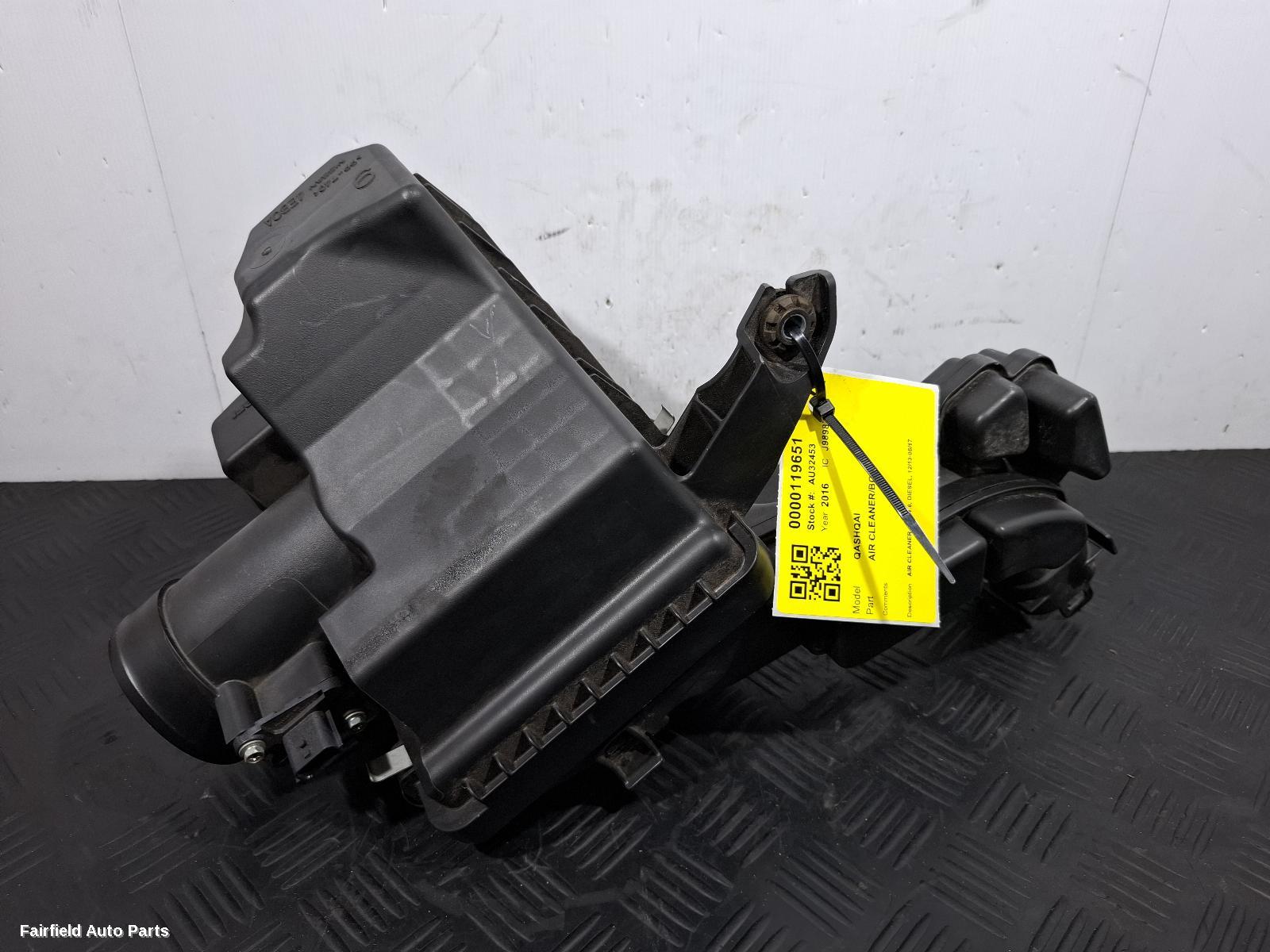 2013-2017 Nissan Qashqai Air Cleaner Box
