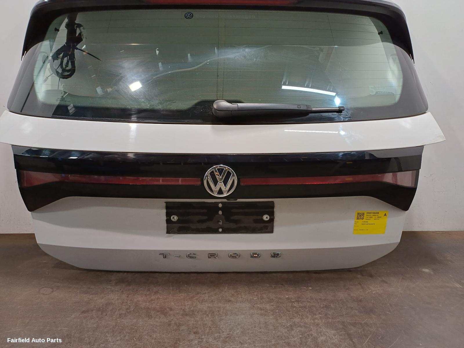 2020-2025 Volkswagen T-cross Bootlid Tailgate