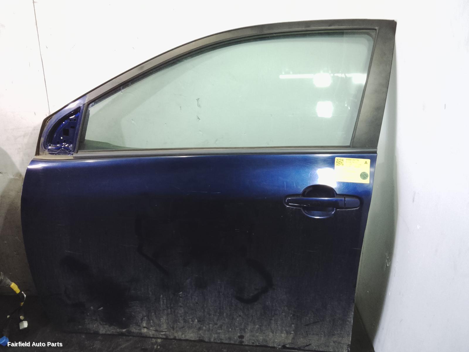 2007-2013 Toyota Corolla Left Front Door