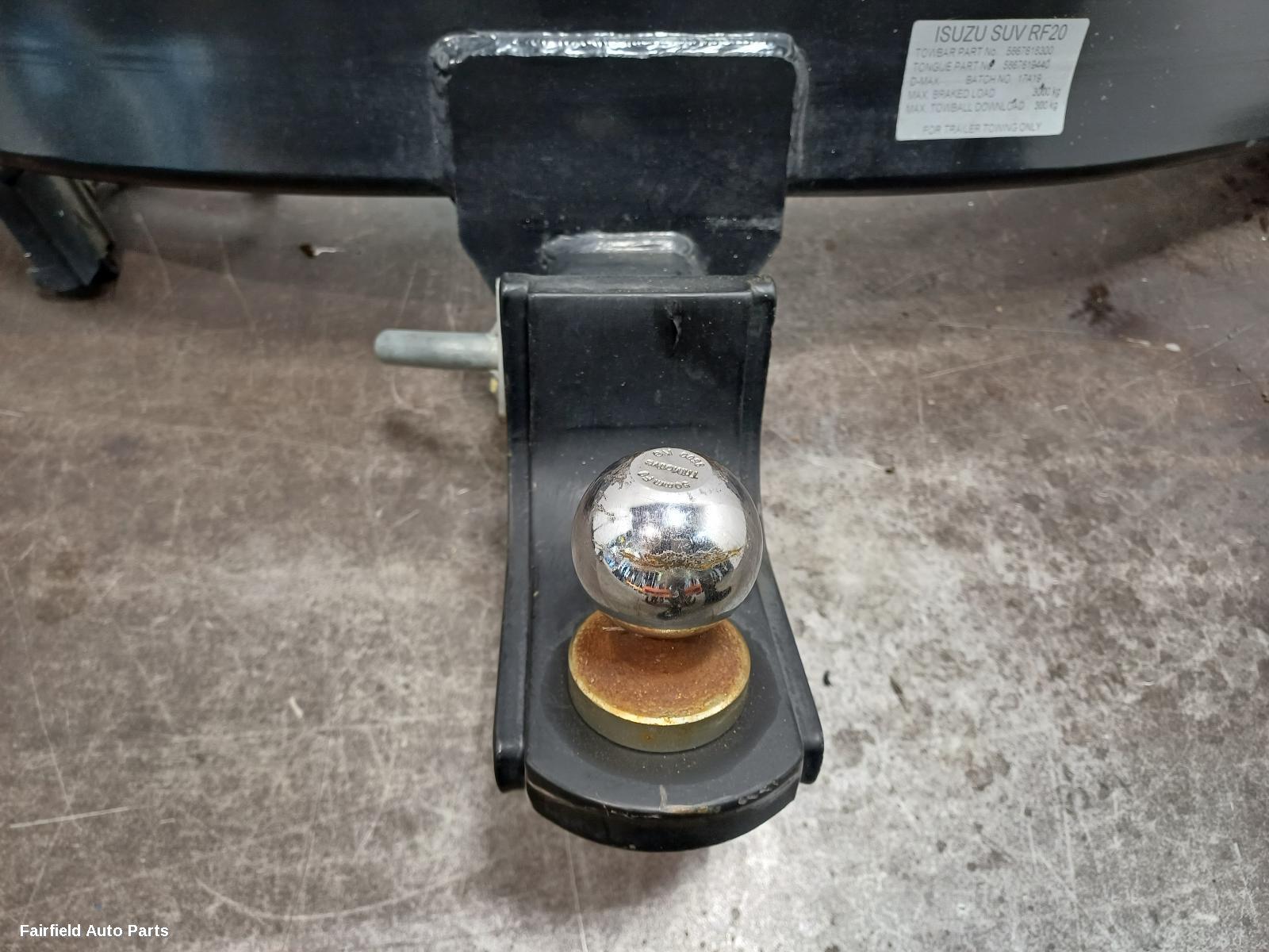 2013-2021 Isuzu Mu-x Towbar