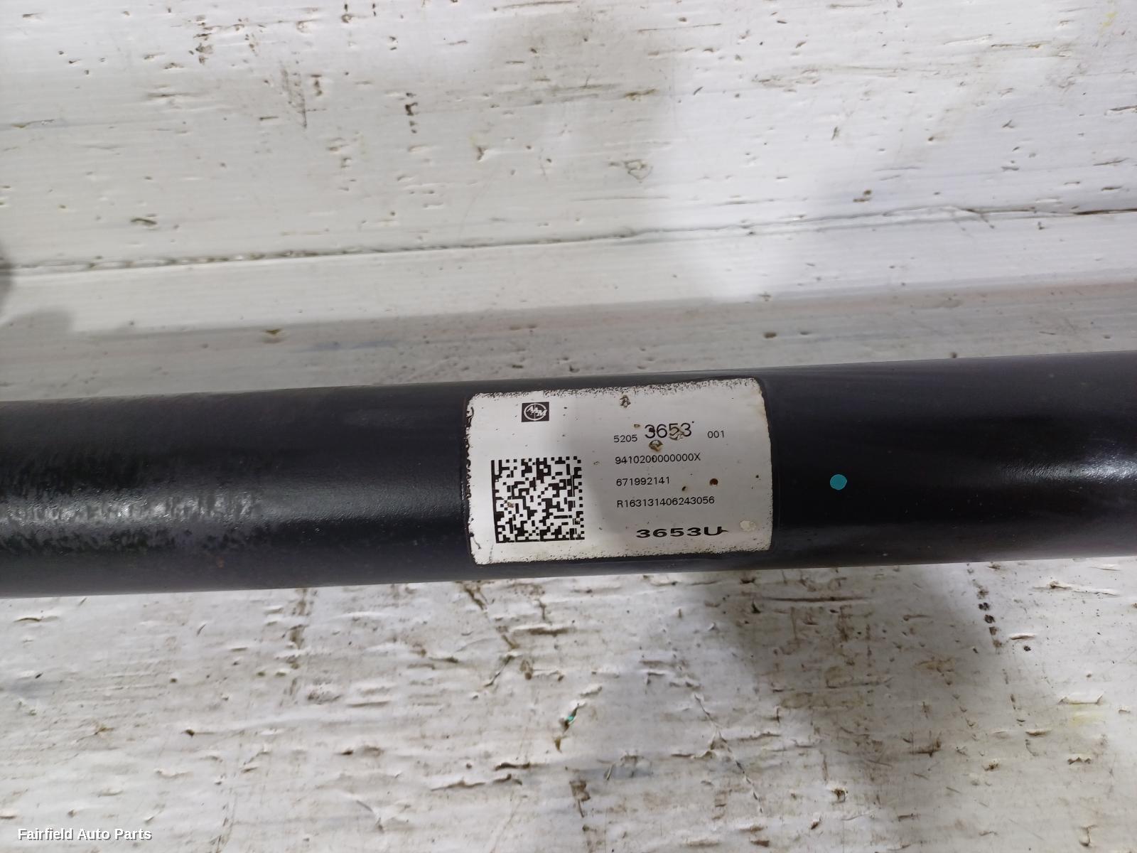 2012-2020 Holden Colorado Front Prop Shaft