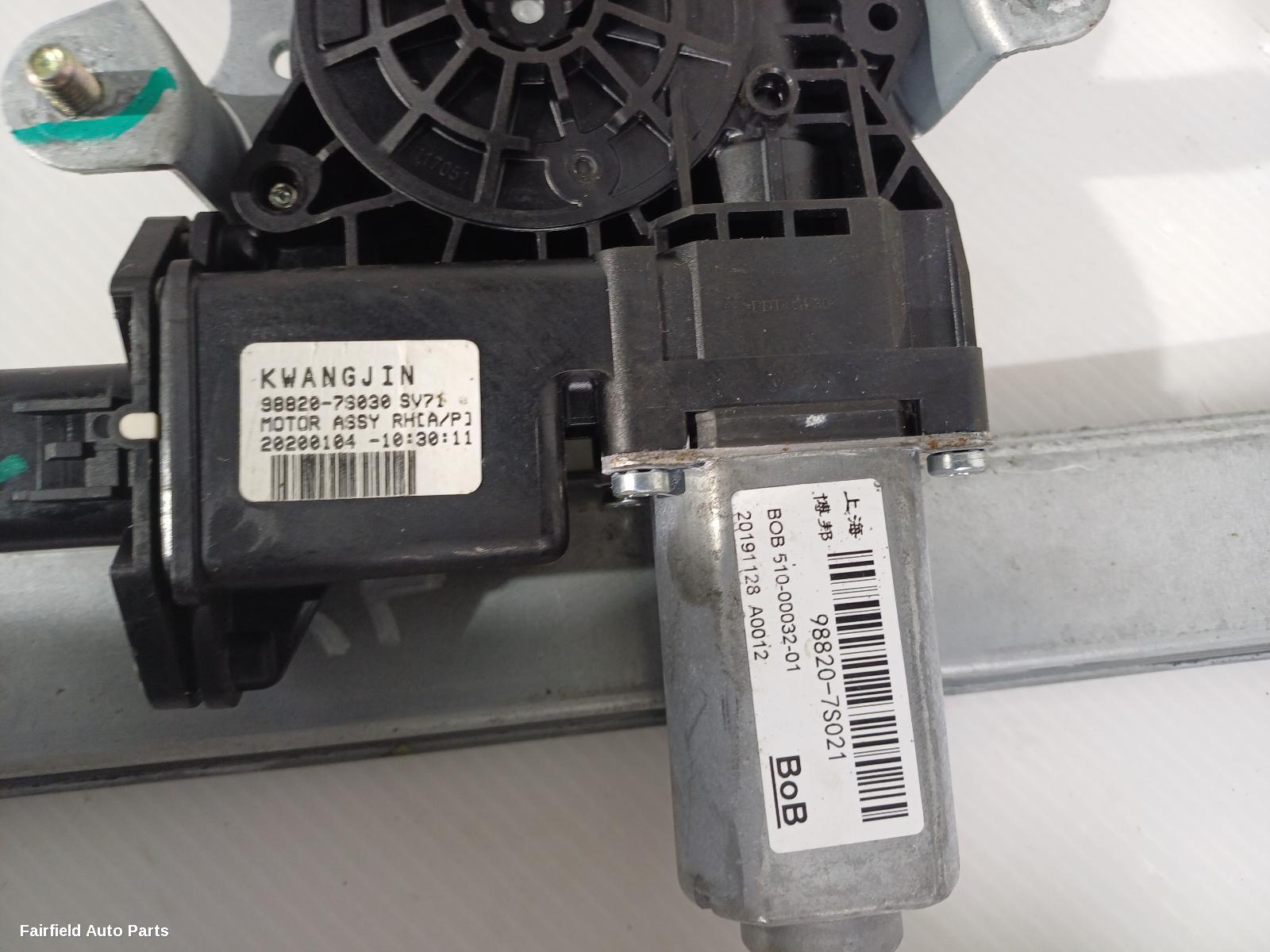 2015-2025 Ldv G10 Right Front Window Reg Motor