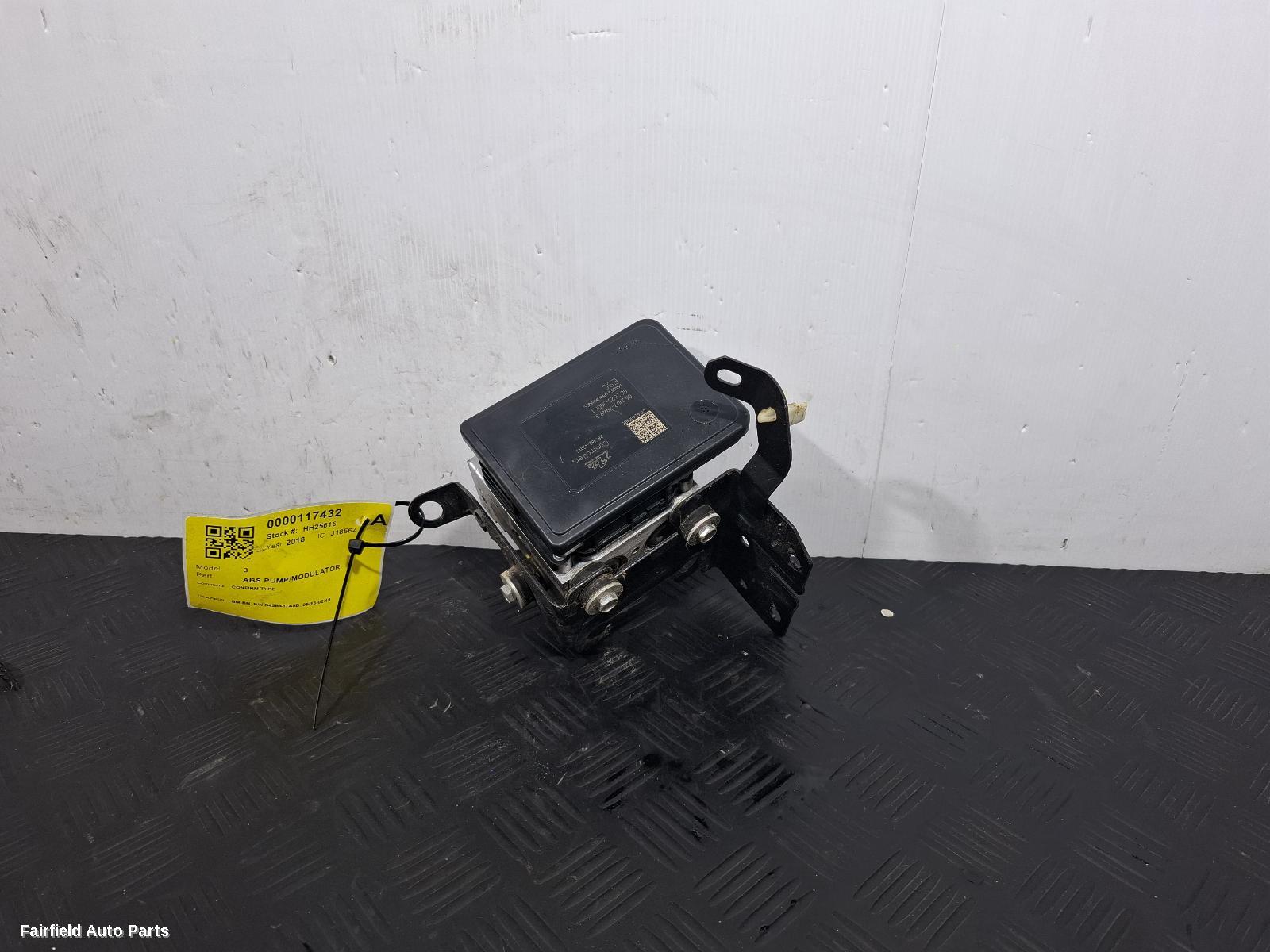 2013-2019 Mazda 3 Abs Pump Modulator