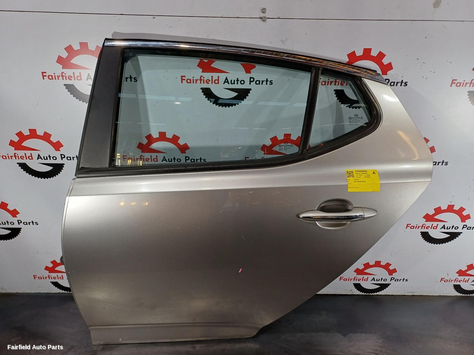 2011-2015 Kia Optima Left Rear Door Sliding
