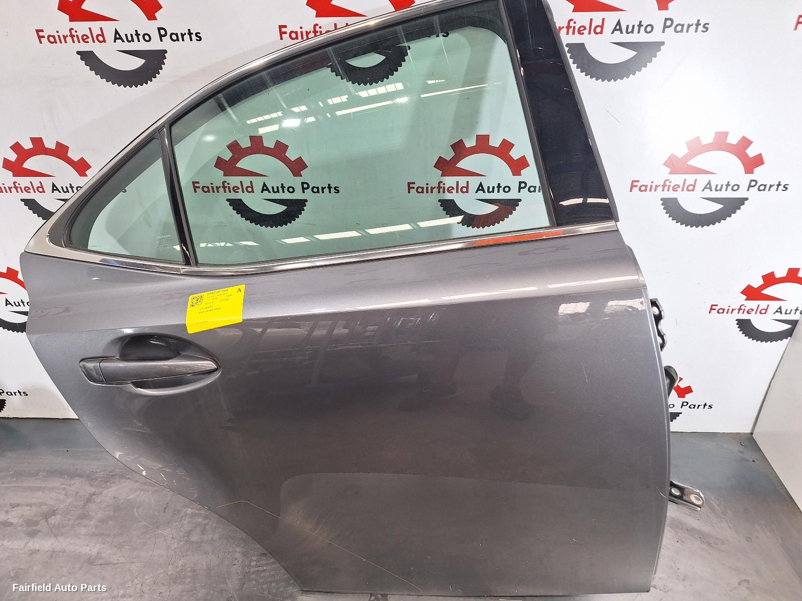 2013-2020 Lexus Is Series Right Rear Door Sliding