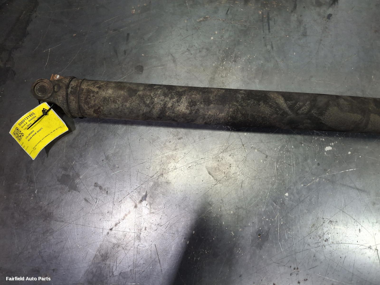 2012-2020 Holden Colorado Rear Drive Shaft
