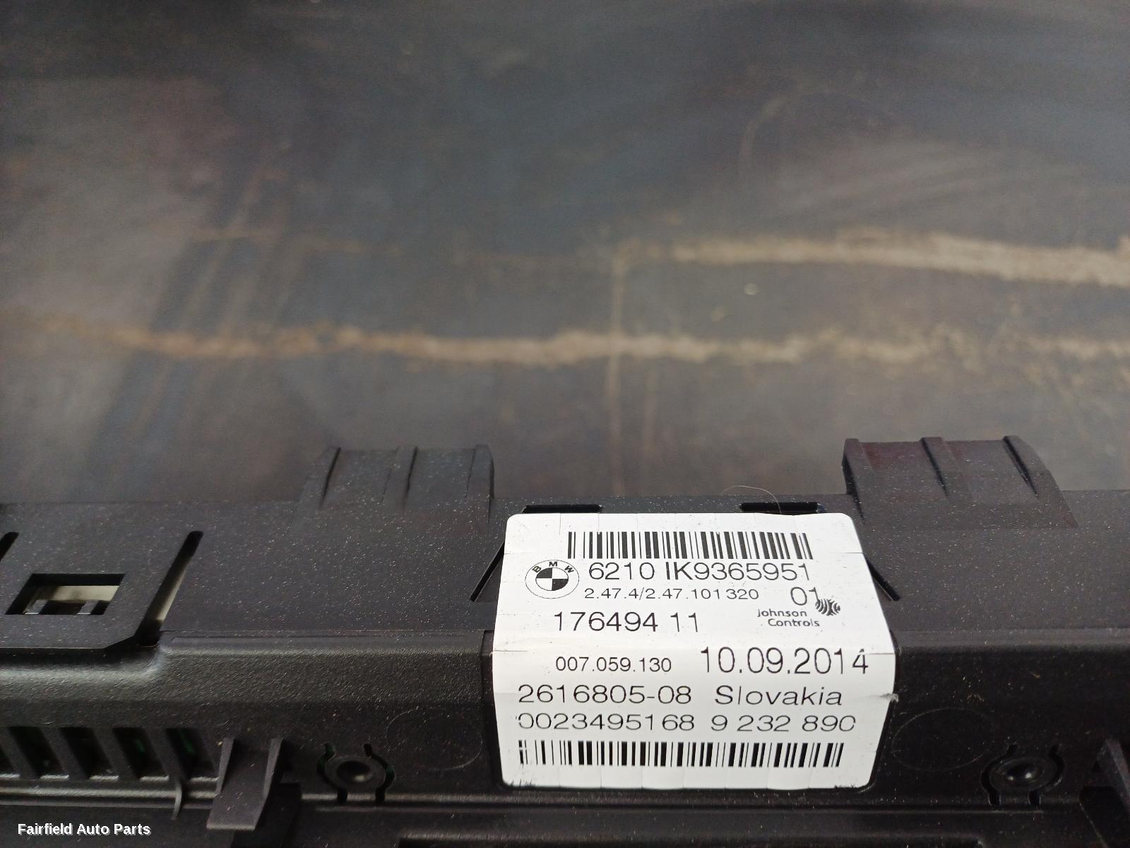 2010-2017 Bmw X3 Instrument Cluster
