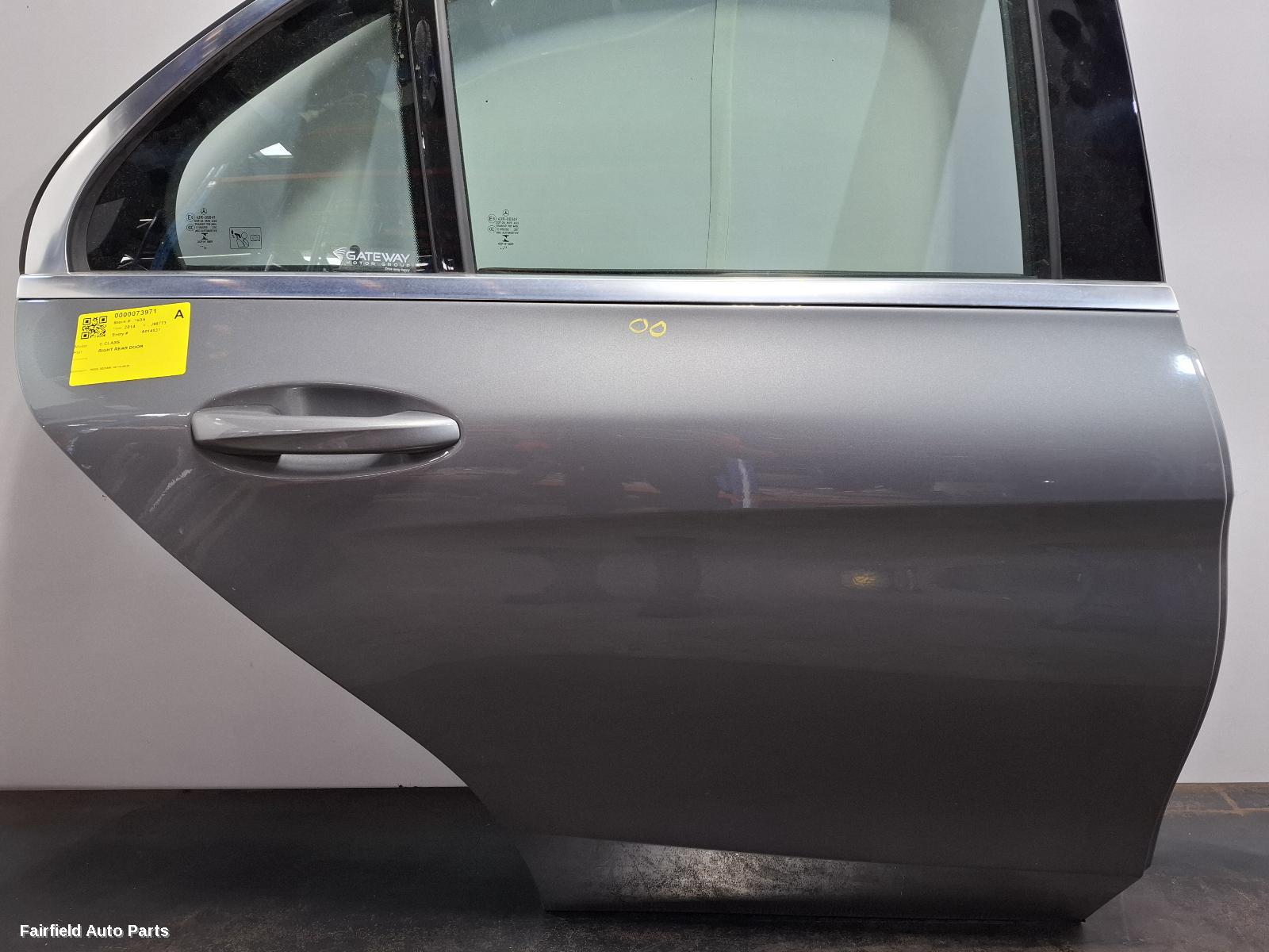 2014-2021 Mercedes C Class Right Rear Door Sliding