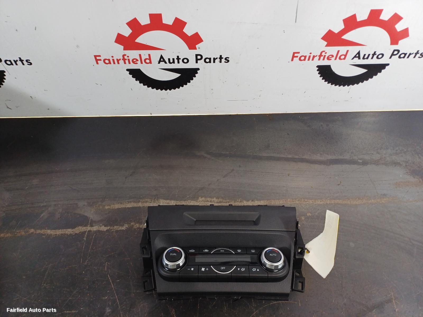 2016-2019 Mazda 3 Heater Ac Controls