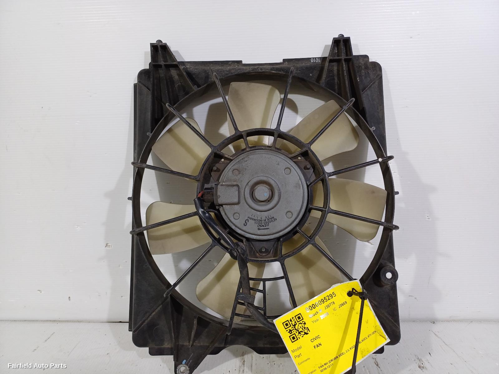 2006-2011 Honda Civic Fan