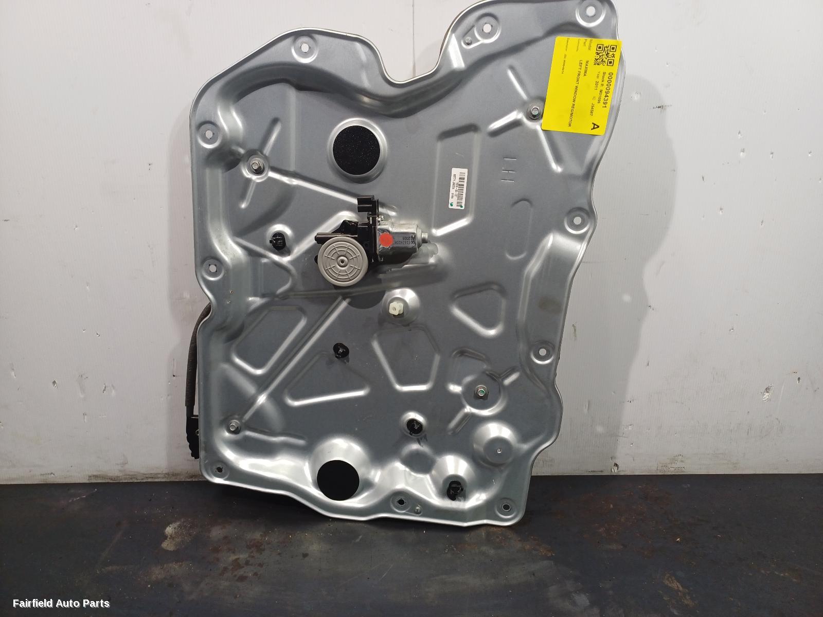 2009-2014 Nissan Maxima Left Front Window Reg Motor
